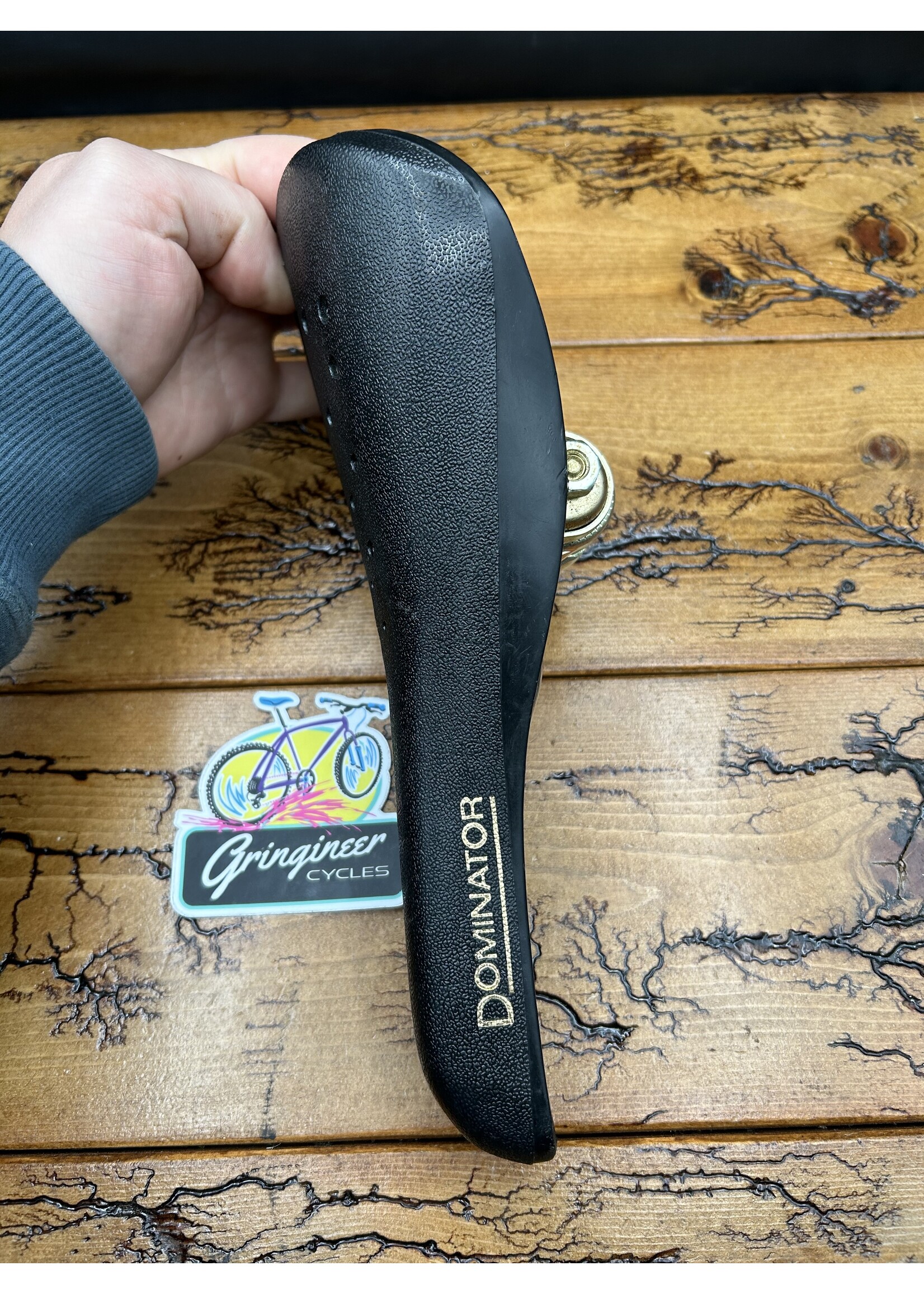 Viscount Viscount Dominator Original 80s/90s Black Plastic BMX Saddle