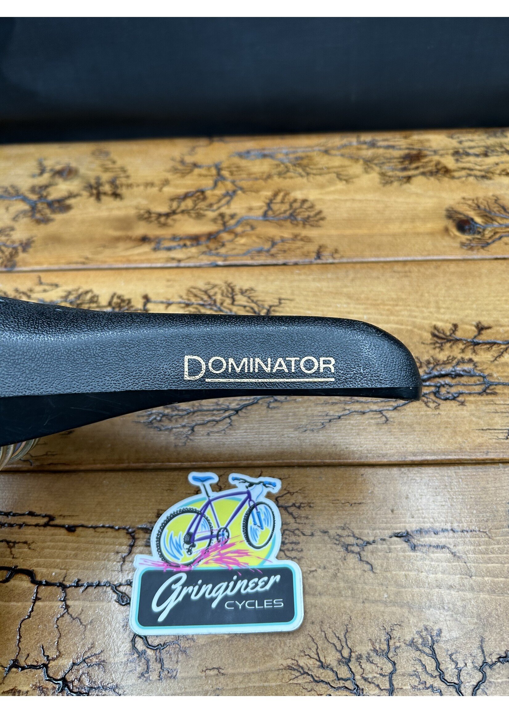 Viscount Viscount Dominator Original 80s/90s Black Plastic BMX Saddle
