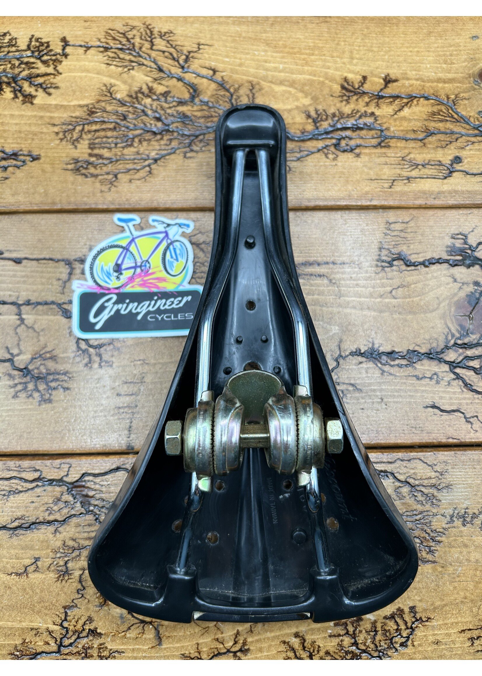 Viscount Viscount Dominator Original 80s/90s Black Plastic BMX Saddle