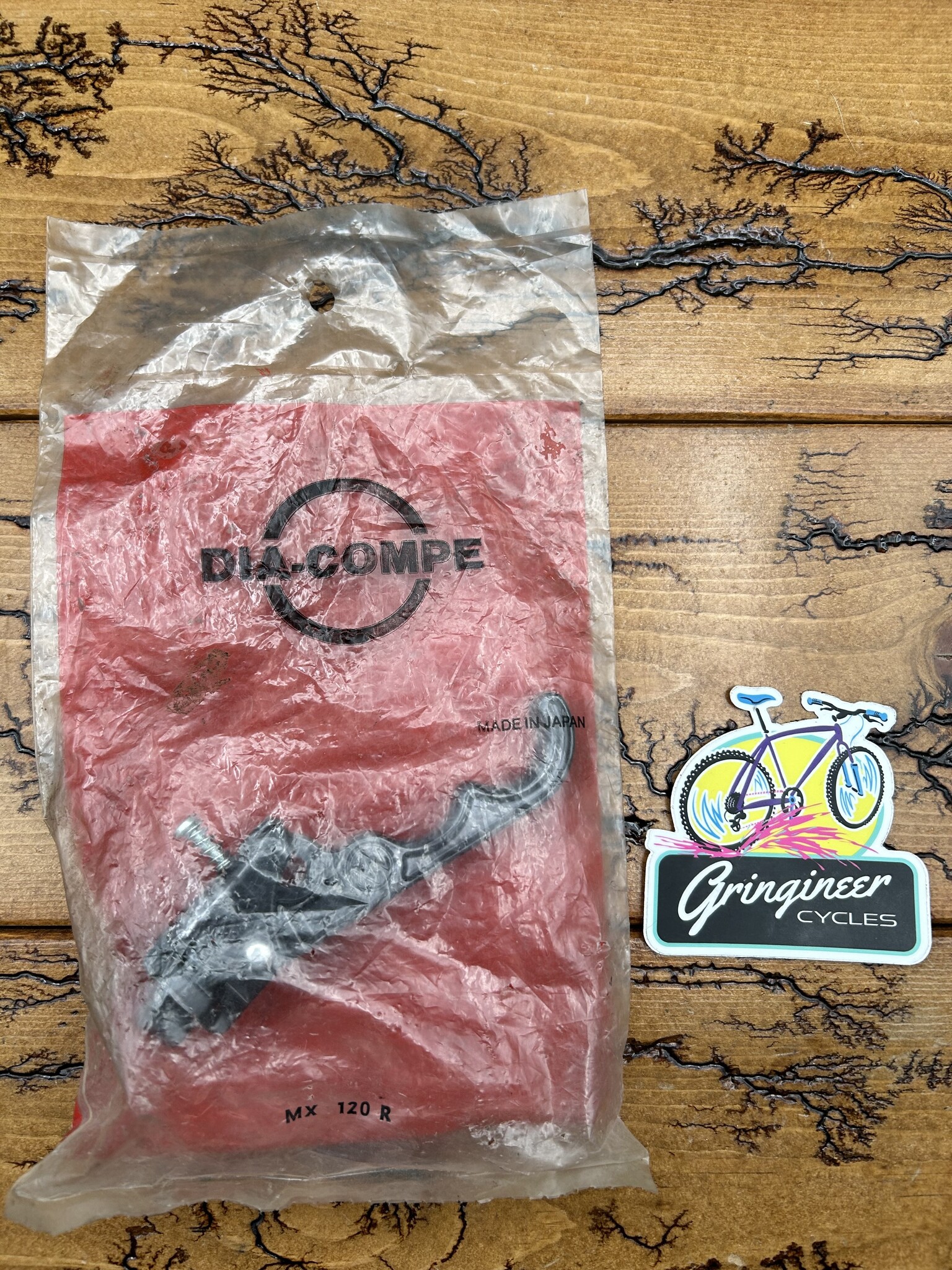 Dia Compe MX120 Black BMX Brake Lever NOS - Gringineer Cycles