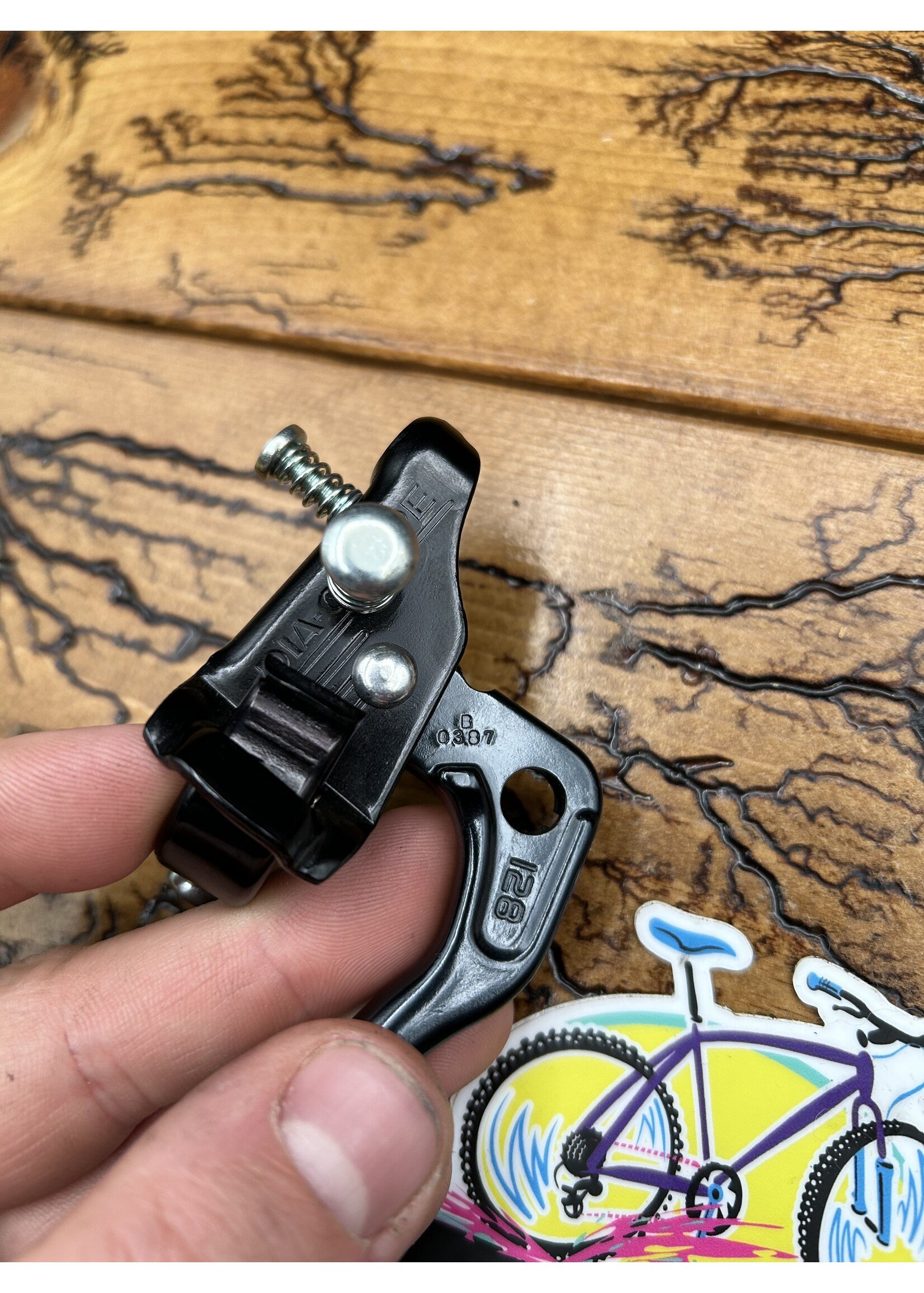 Dia Compe Dia Compe 128 Tech 6 Black BMX Right Brake Lever Date Code 87