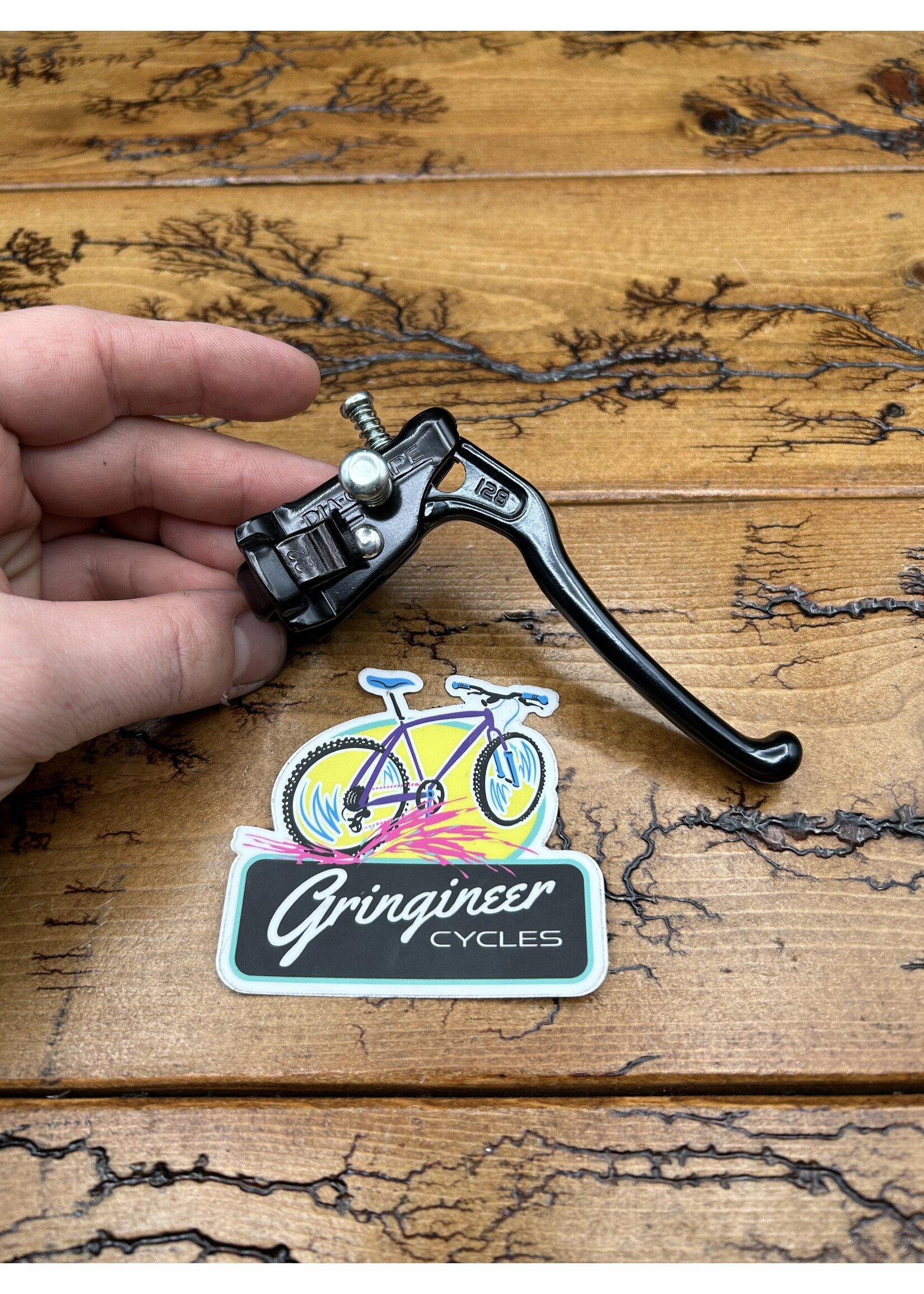 Dia Compe Dia Compe 128 Tech 6 Black BMX Right Brake Lever Date Code 87