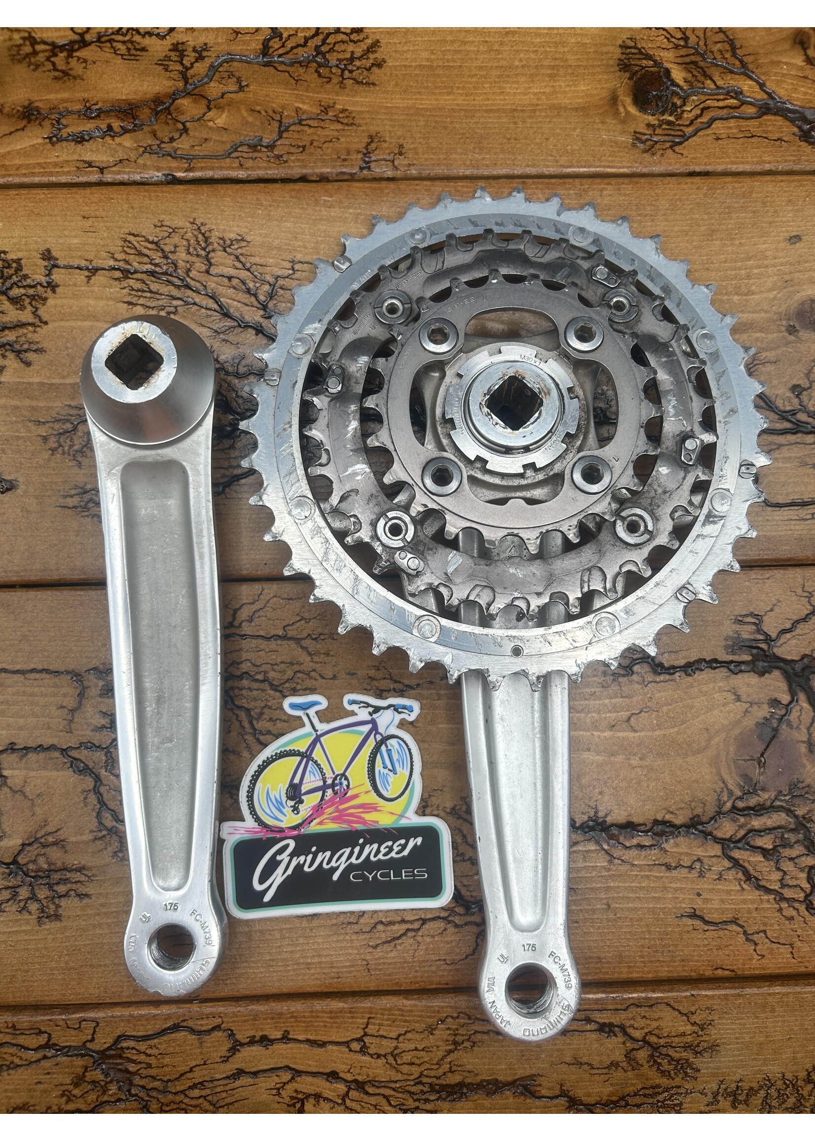 SHIMANO Shimano Deore XT FC-M739 175mm 42/32/22 Crankset