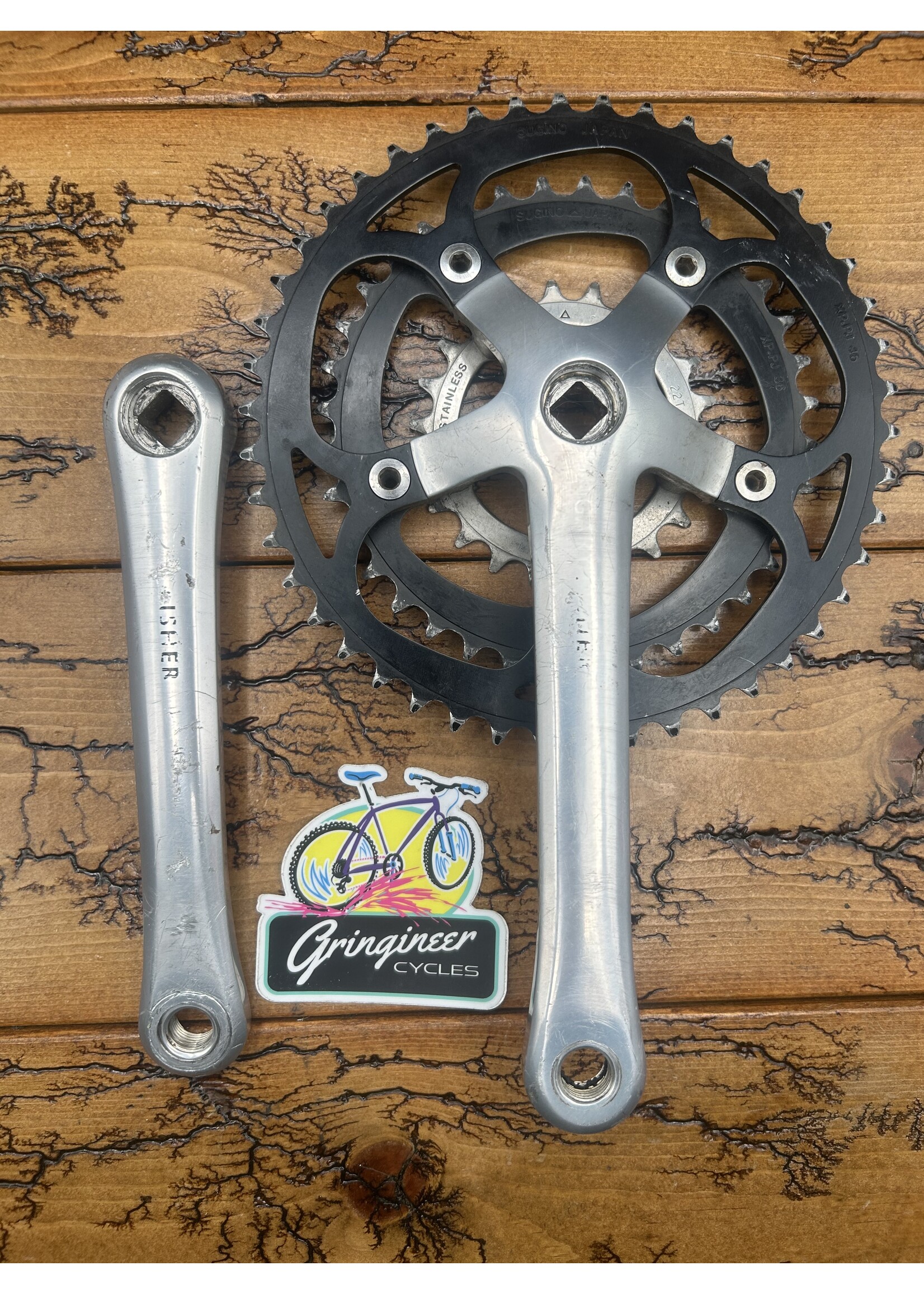 Sugino Fisher Sugino 46/36/22 175mm Crankset