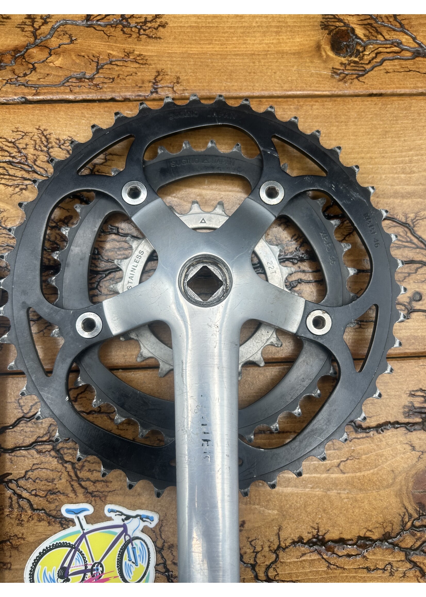 Sugino Fisher Sugino 46/36/22 175mm Crankset
