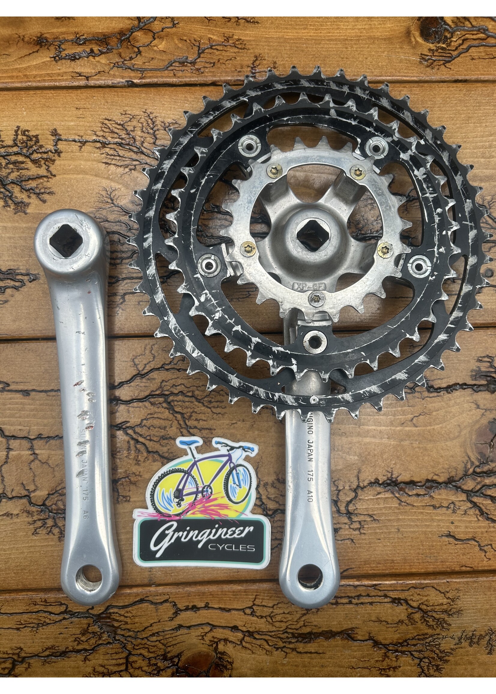 Sugino Fisher Sugino 46/36/22 175mm Crankset