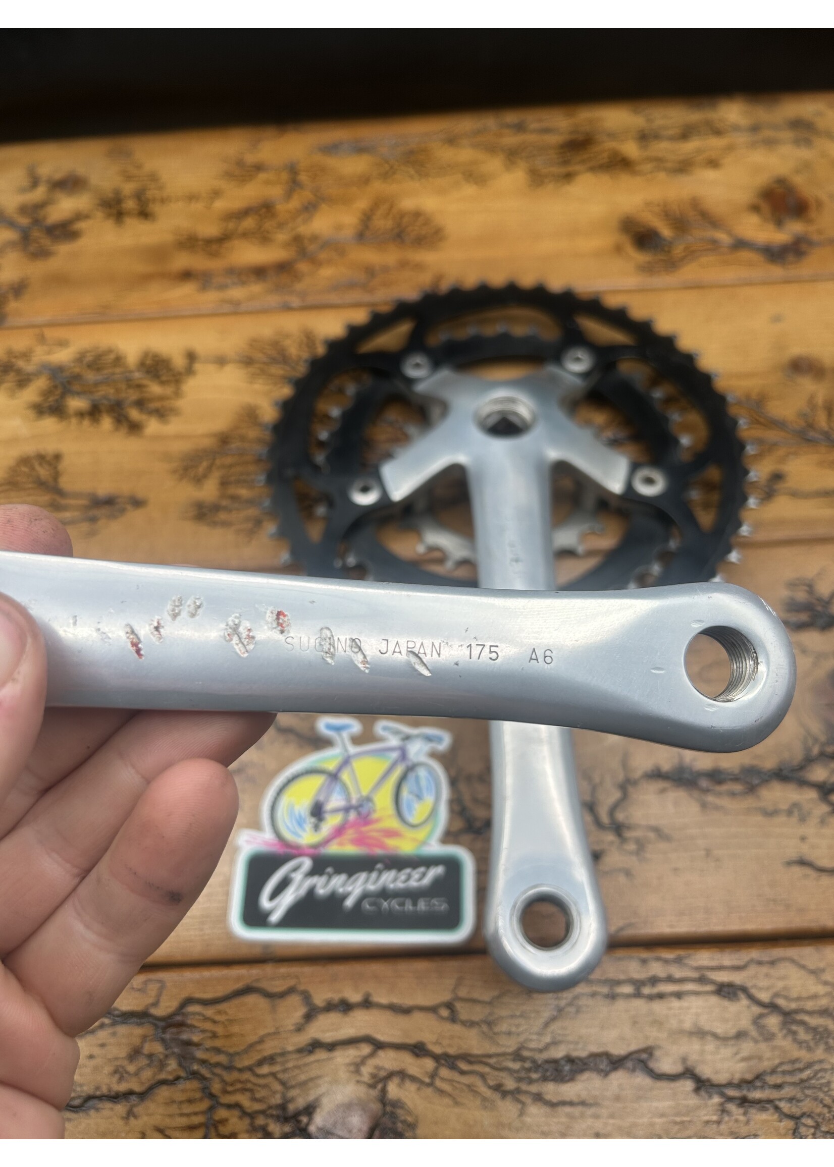 Sugino Fisher Sugino 46/36/22 175mm Crankset