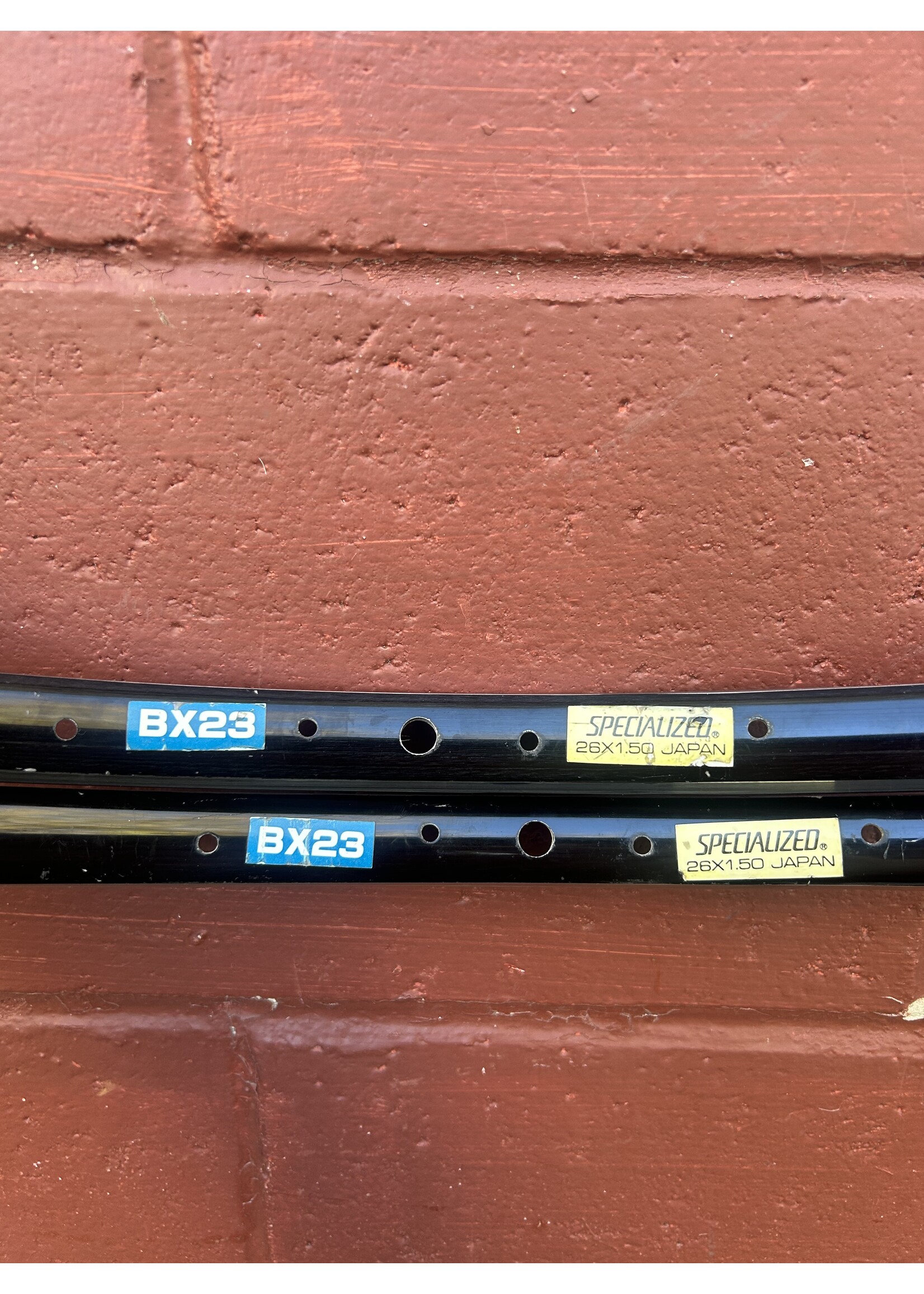 Specialized Specialized BX23 Blue Logos 26 Inch 32 Hole Rims Set Of 2