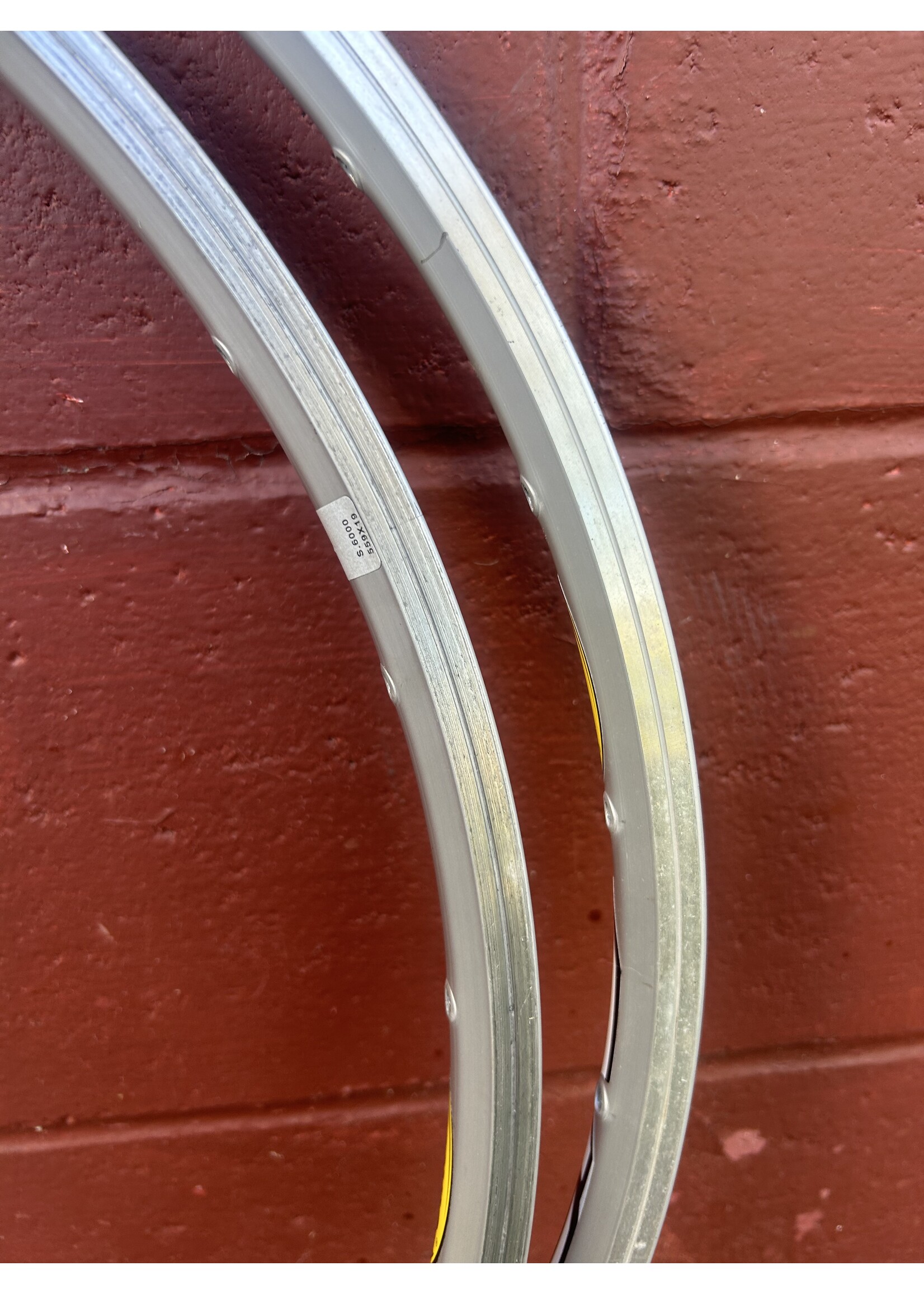 Mavic Mavic Cross Ride Silver 26 Inch 24 Hole Rims Set Of 2