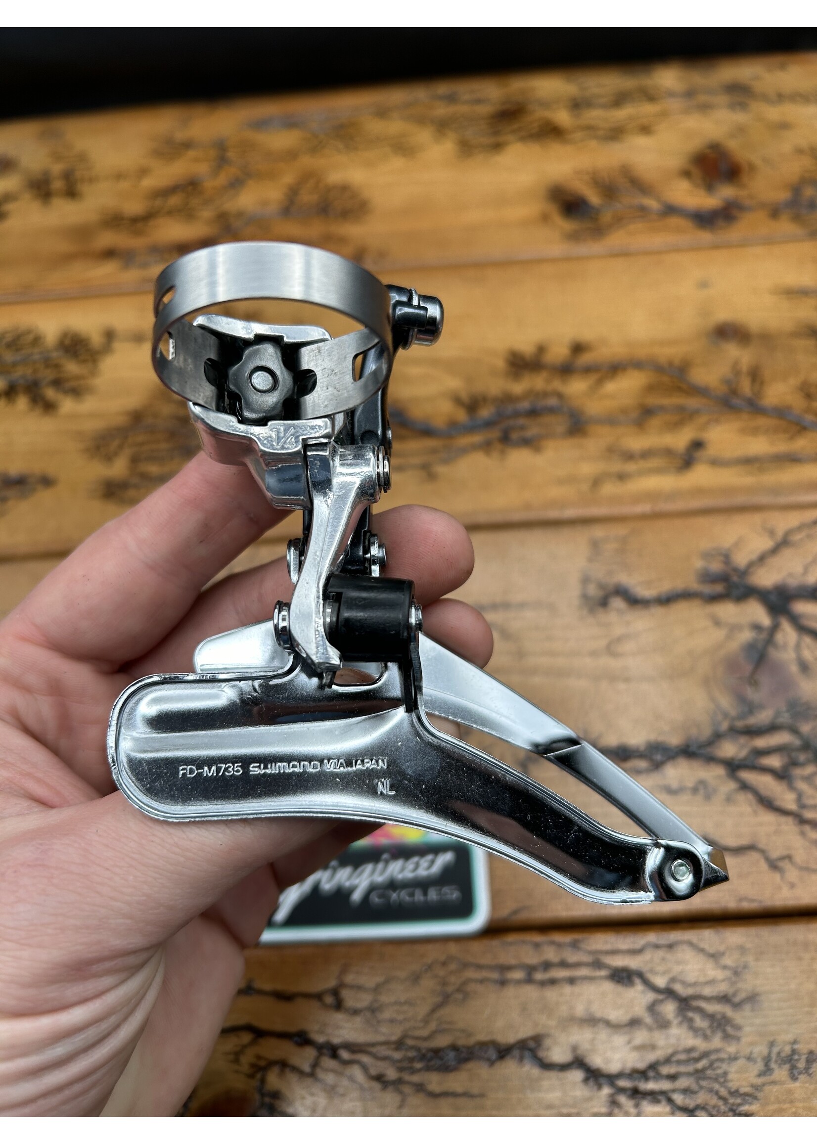 SHIMANO Shimano Deore XT FD-M735 31.8mm Front Derailleur NOS