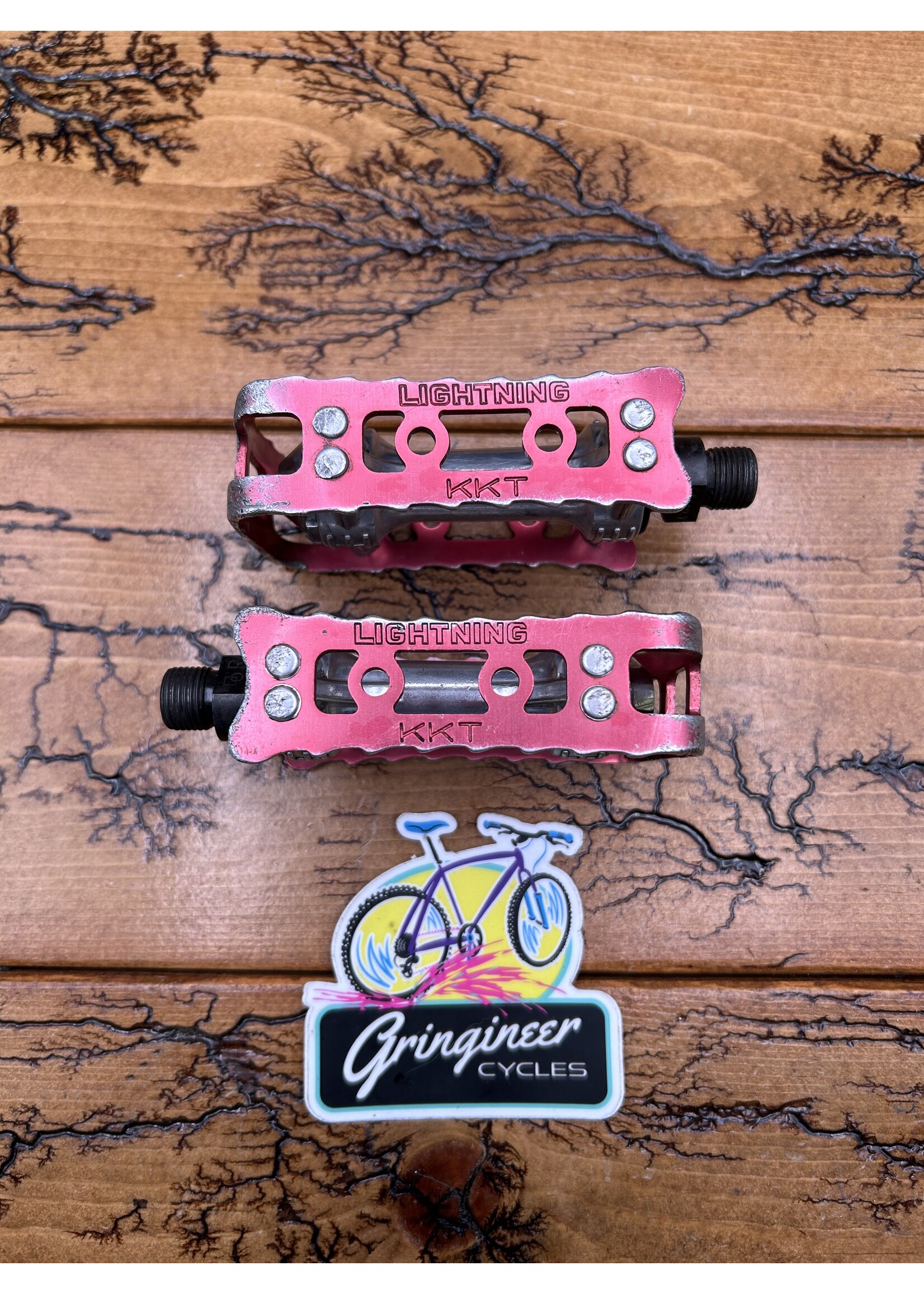 KKT KKT Lightning Red 9/16 Pedals