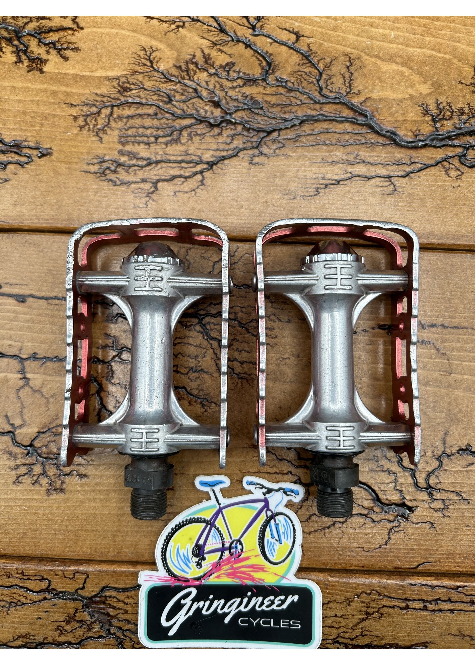 KKT KKT Lightning Red 9/16 Pedals