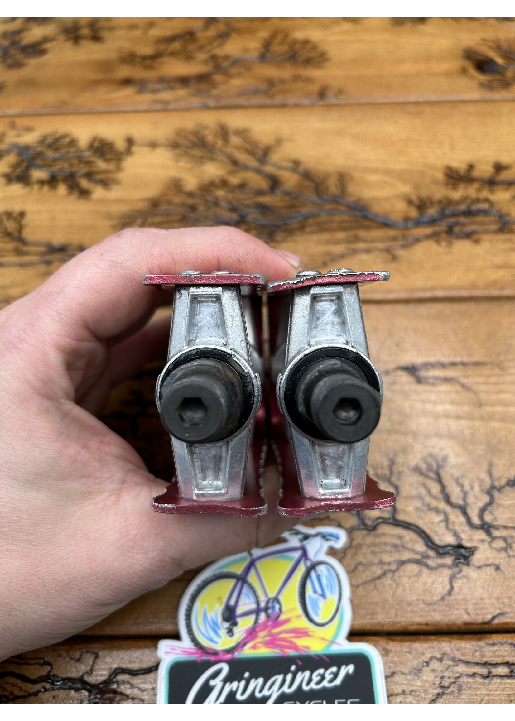 KKT KKT Lightning Red 9/16 Pedals