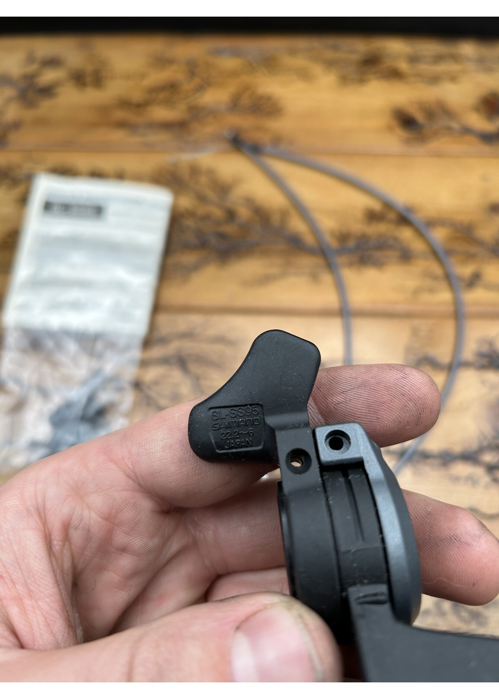 SHIMANO Shimano XTR SL-SS95 Rapid Fire Remote Bar End Shifter NOS