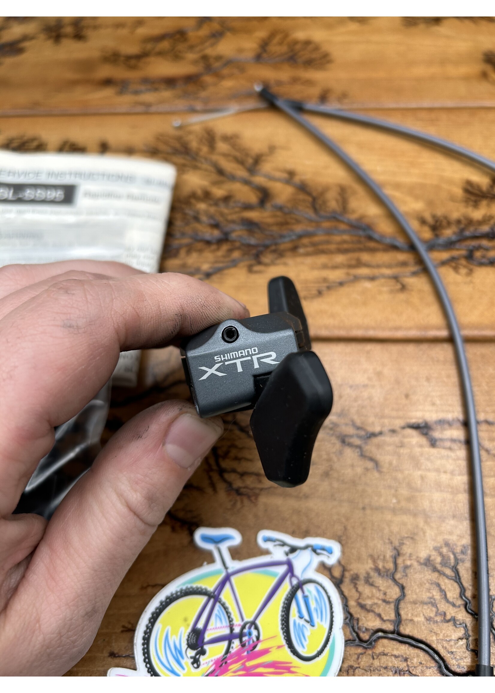 SHIMANO Shimano XTR SL-SS95 Rapid Fire Remote Bar End Shifter NOS