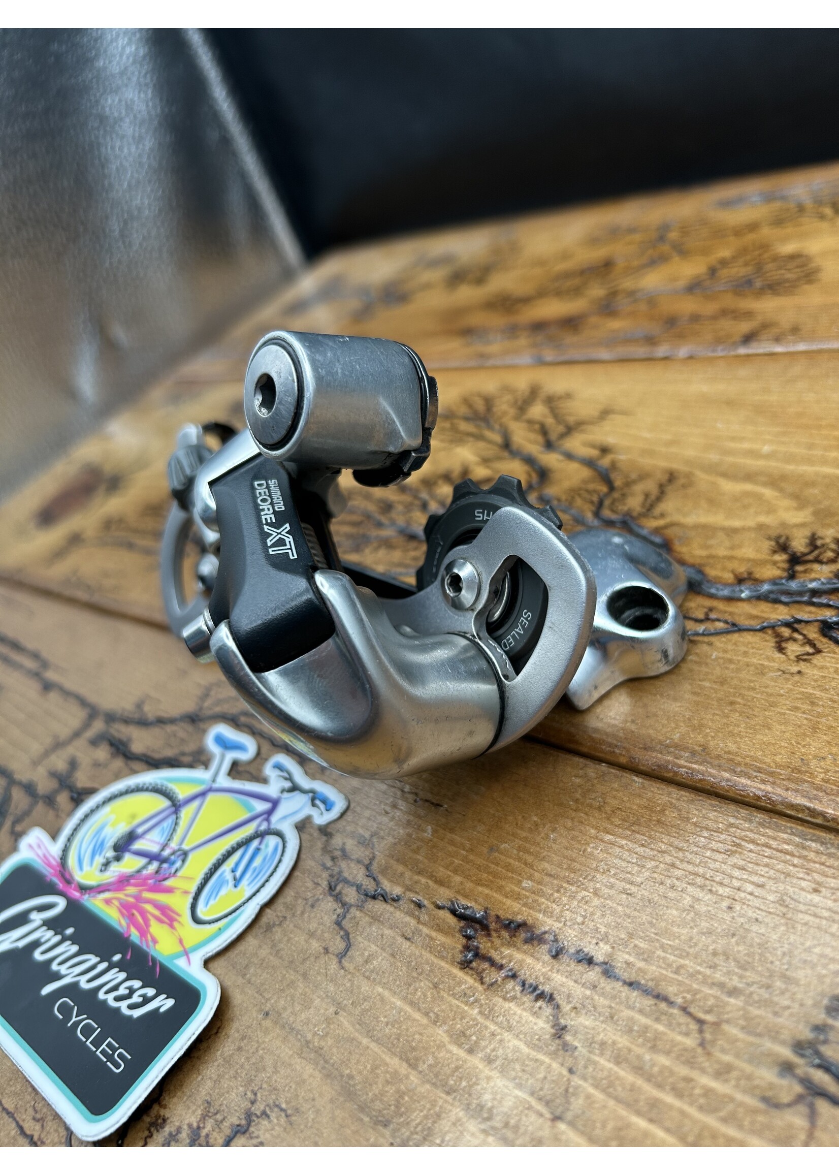 SHIMANO Shimano Deore XT RD-M737 Long Cage Rear Derailleur VG