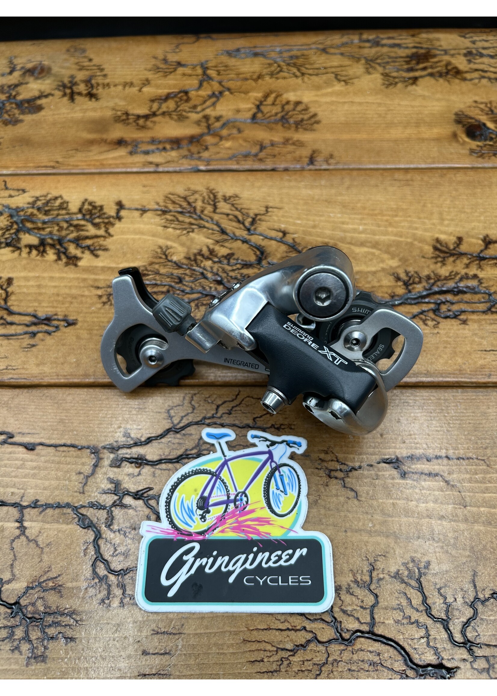 SHIMANO Shimano Deore XT RD-M737 Long Cage Rear Derailleur VG
