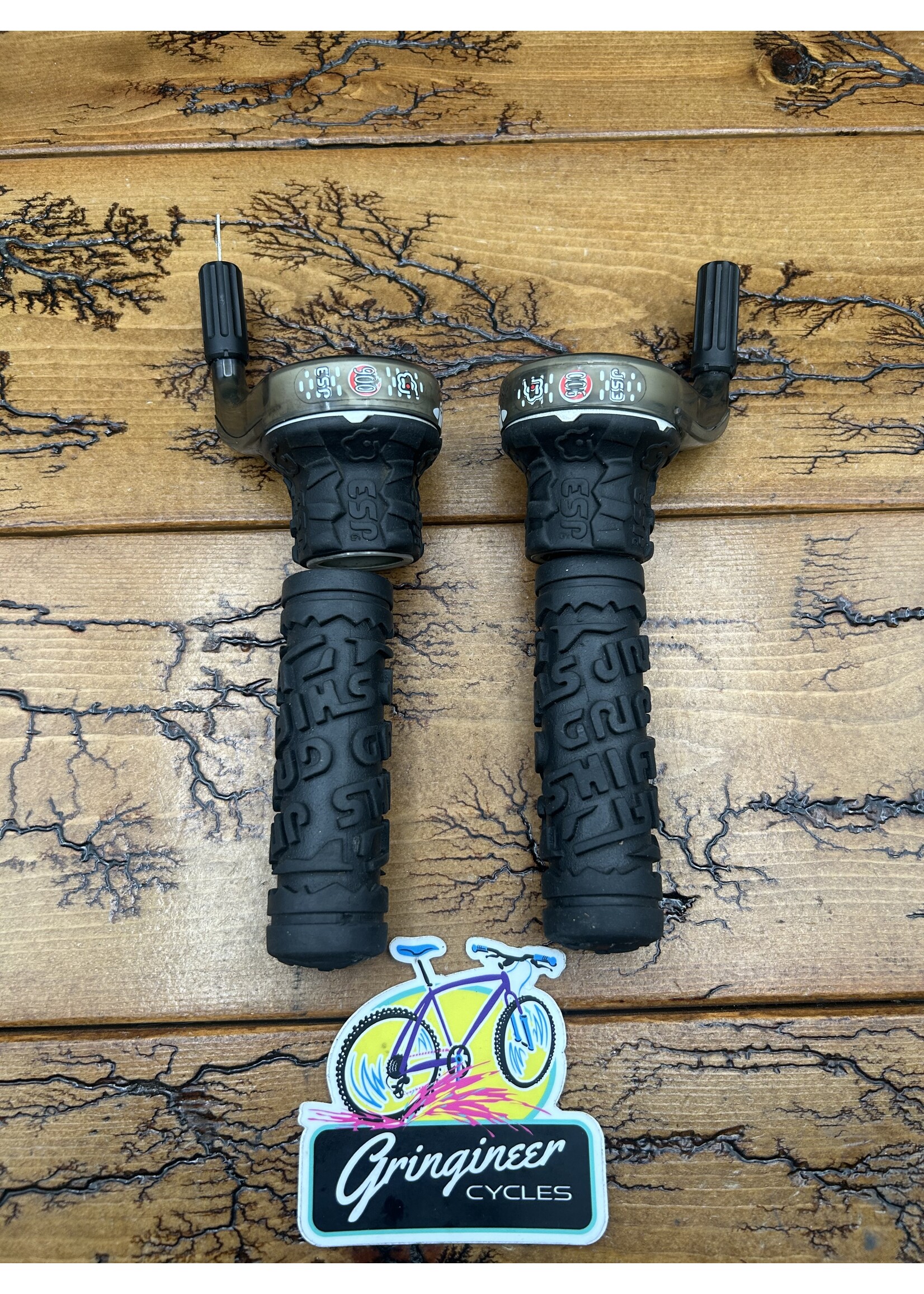 Grip Shift Sram Grip Shift ESP 900 3x8 Shifter Set With Grips