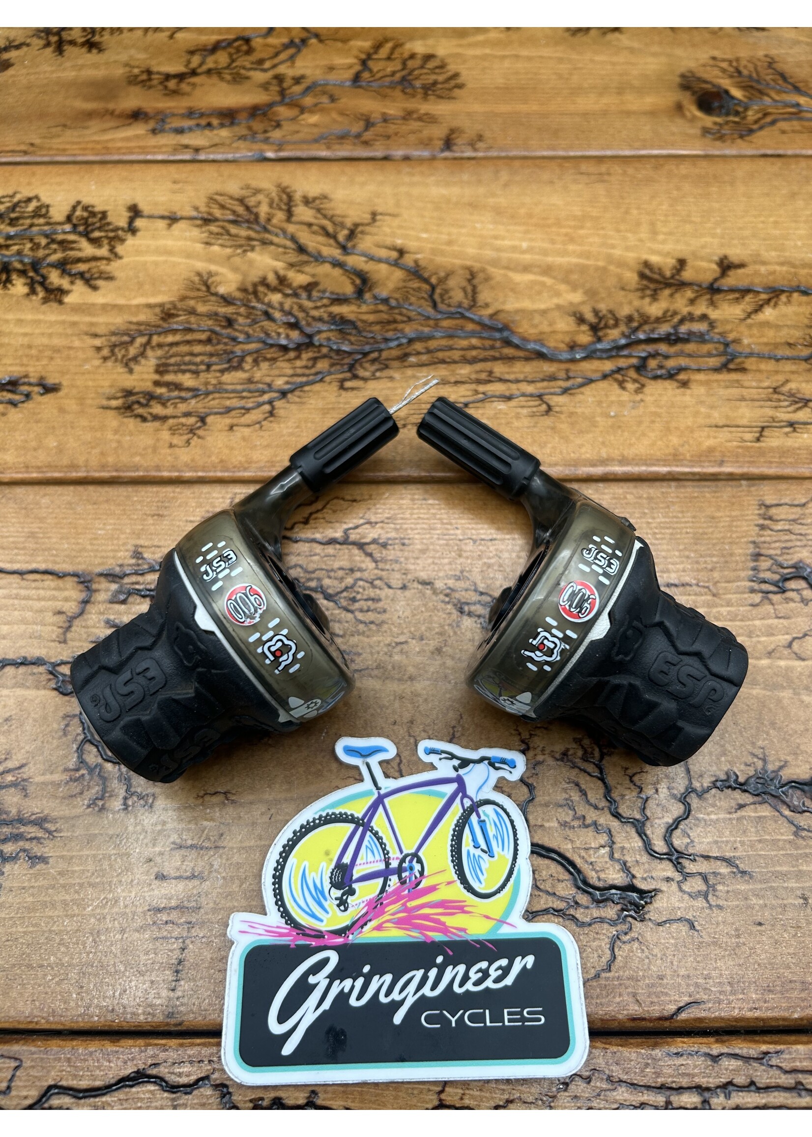 Grip Shift Sram Grip Shift ESP 900 3x8 Shifter Set With Grips