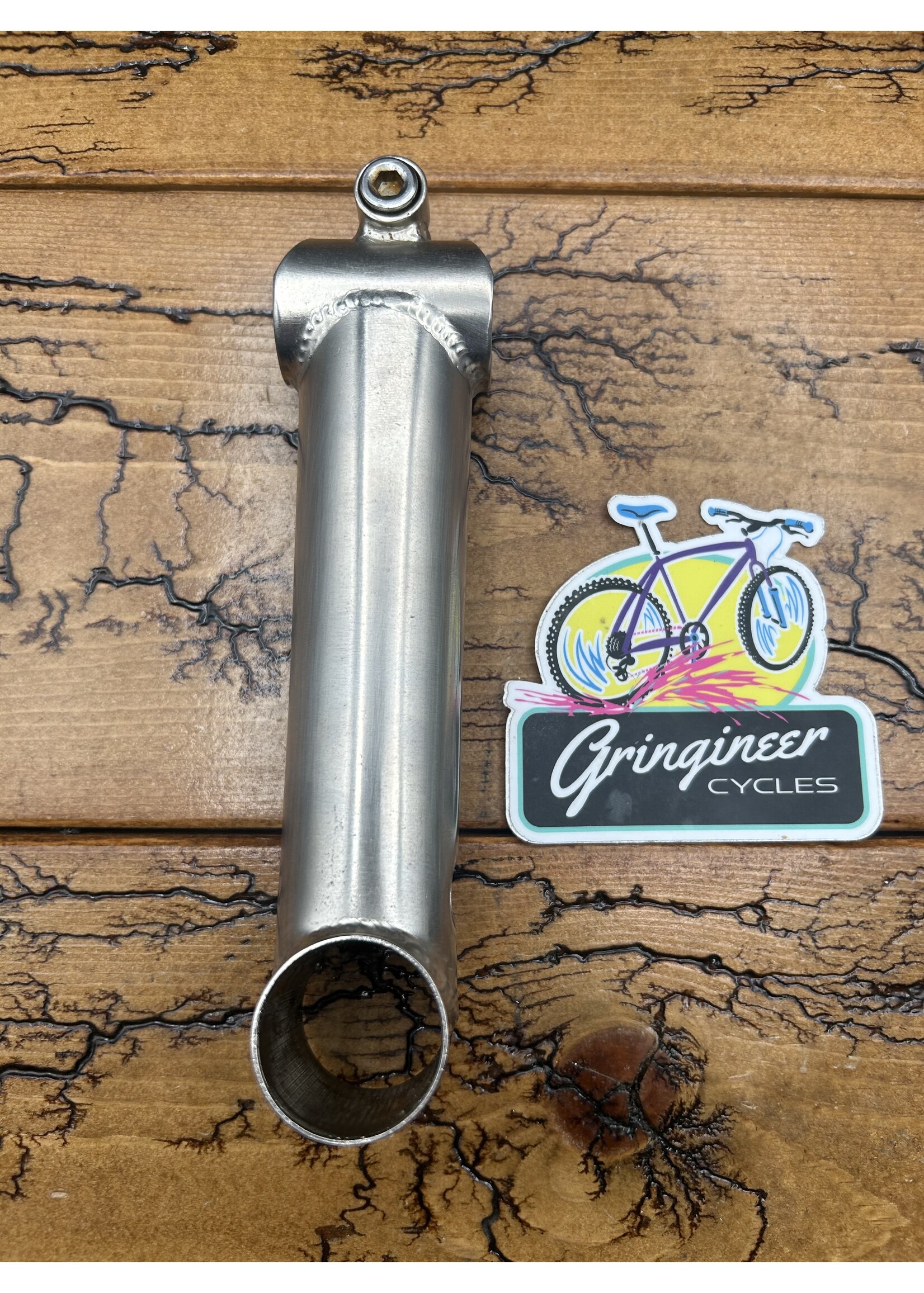Steel 135mm 1 1/8 Inch 25.4mm Threadless Stem