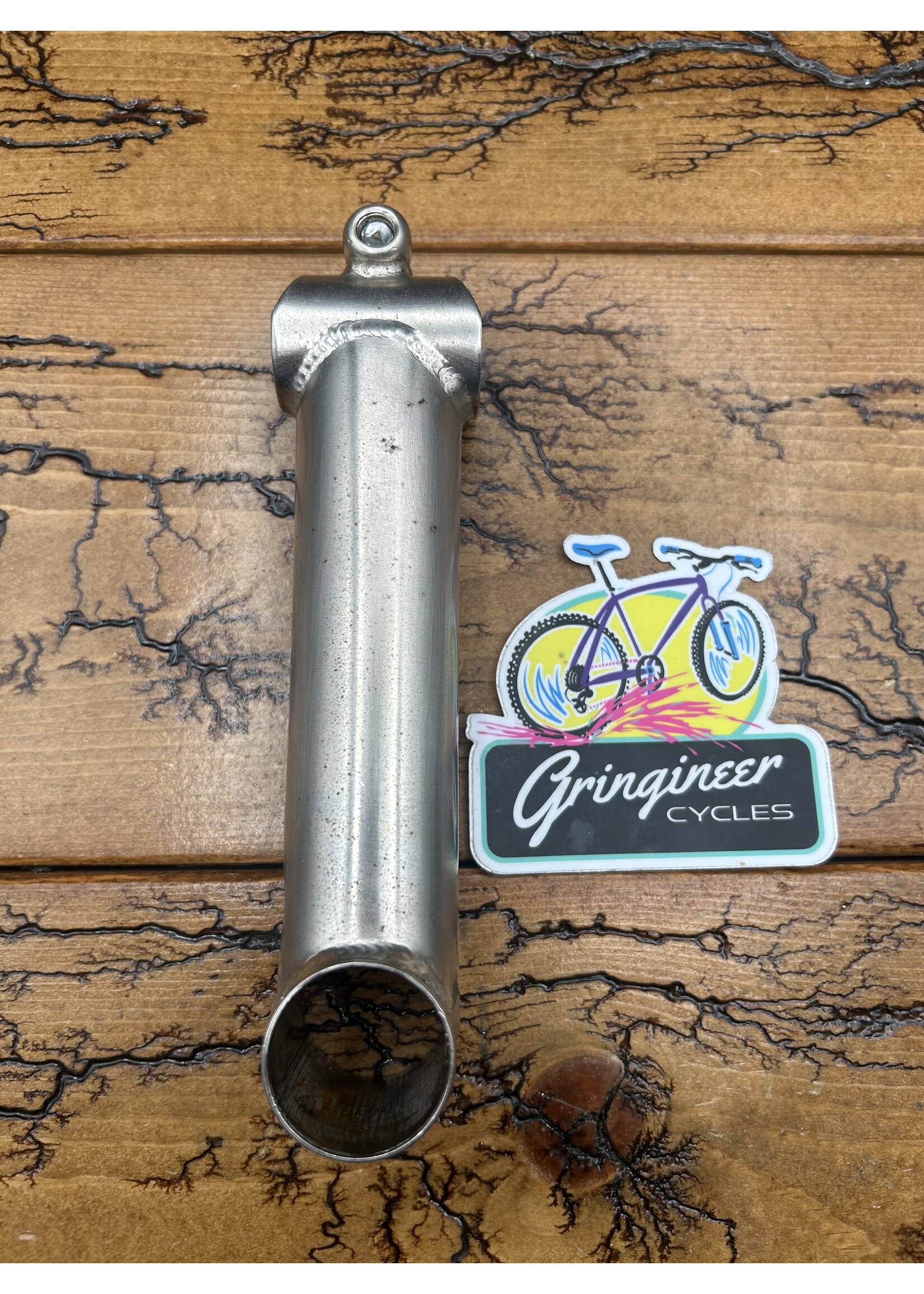 Steel 135mm 1 1/8 Inch 25.4mm Threadless Stem