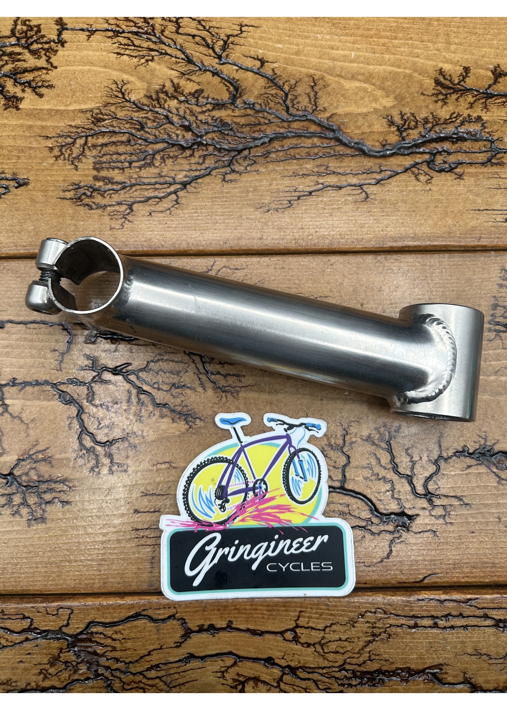 Steel 135mm 1 1/8 Inch 25.4mm Threadless Stem