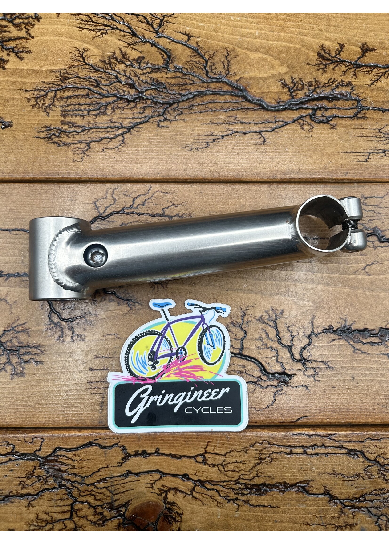 Steel 135mm 1 1/8 Inch 25.4mm Threadless Stem