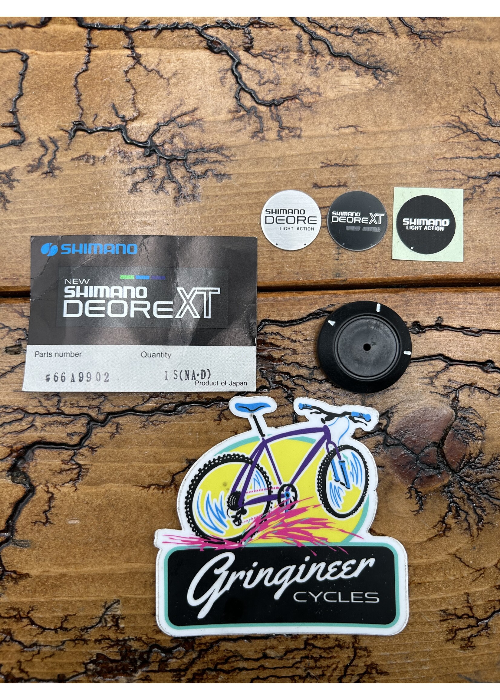 SHIMANO Shimano Deore XT M730 / Deore MT60 Left Shifter Cover and Decals