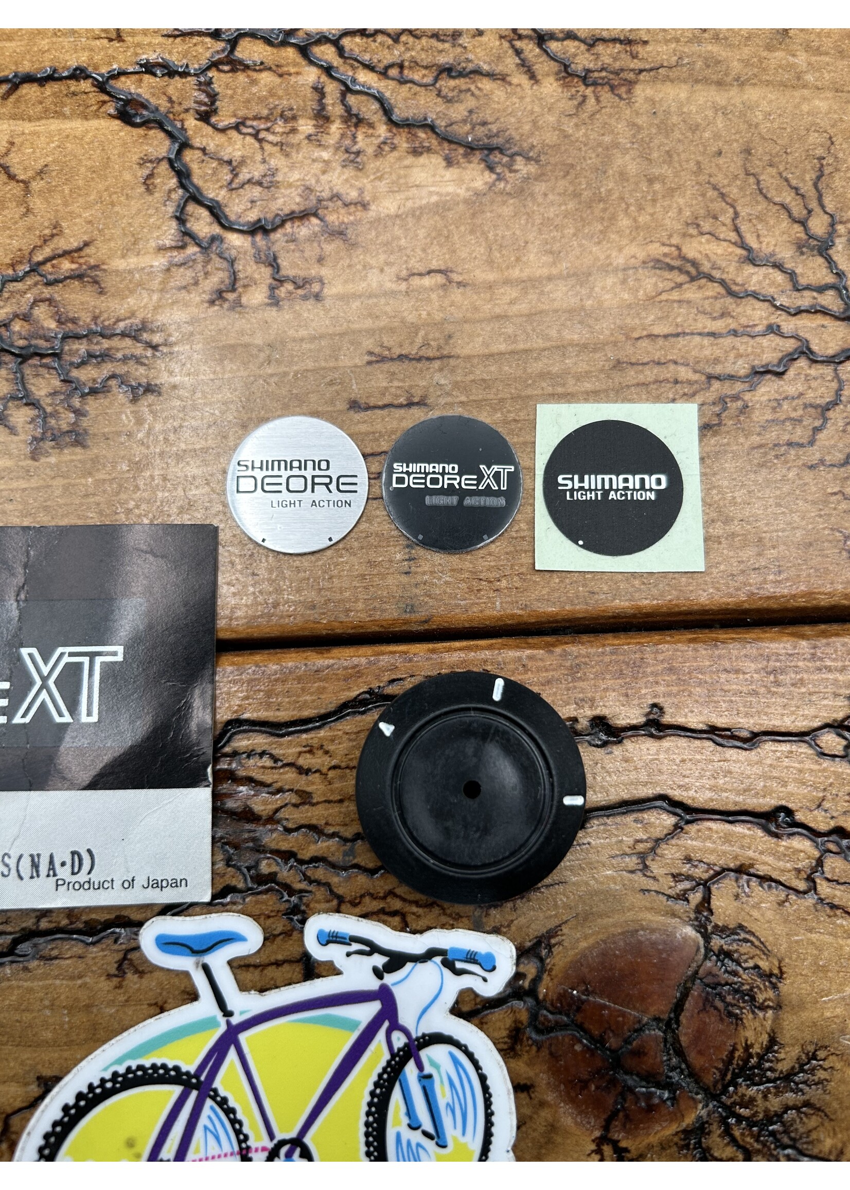 SHIMANO Shimano Deore XT M730 / Deore MT60 Left Shifter Cover and Decals