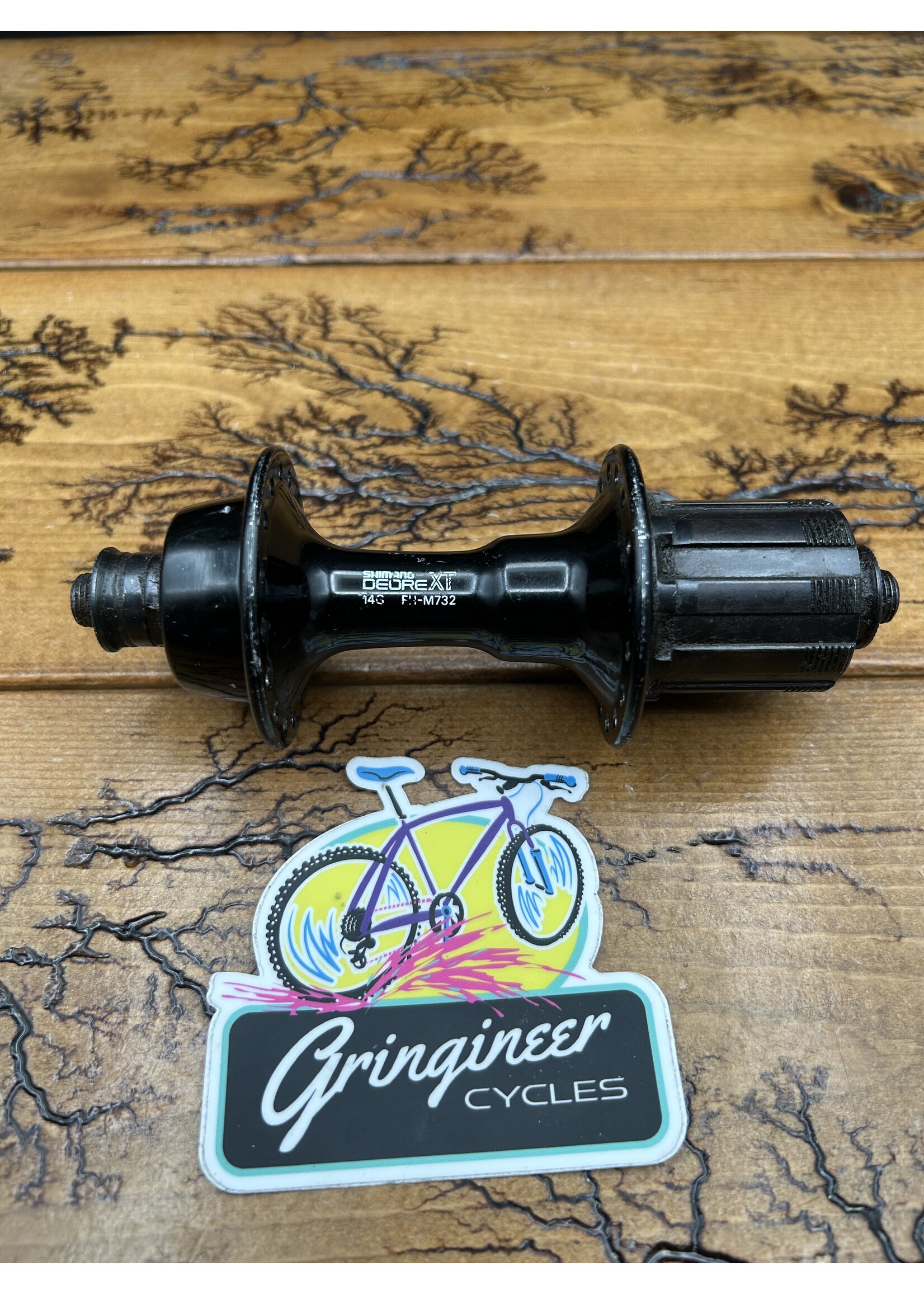 SHIMANO Shimano Deore XT FH-M732 Black 32 Hole 135mm Rear Hub