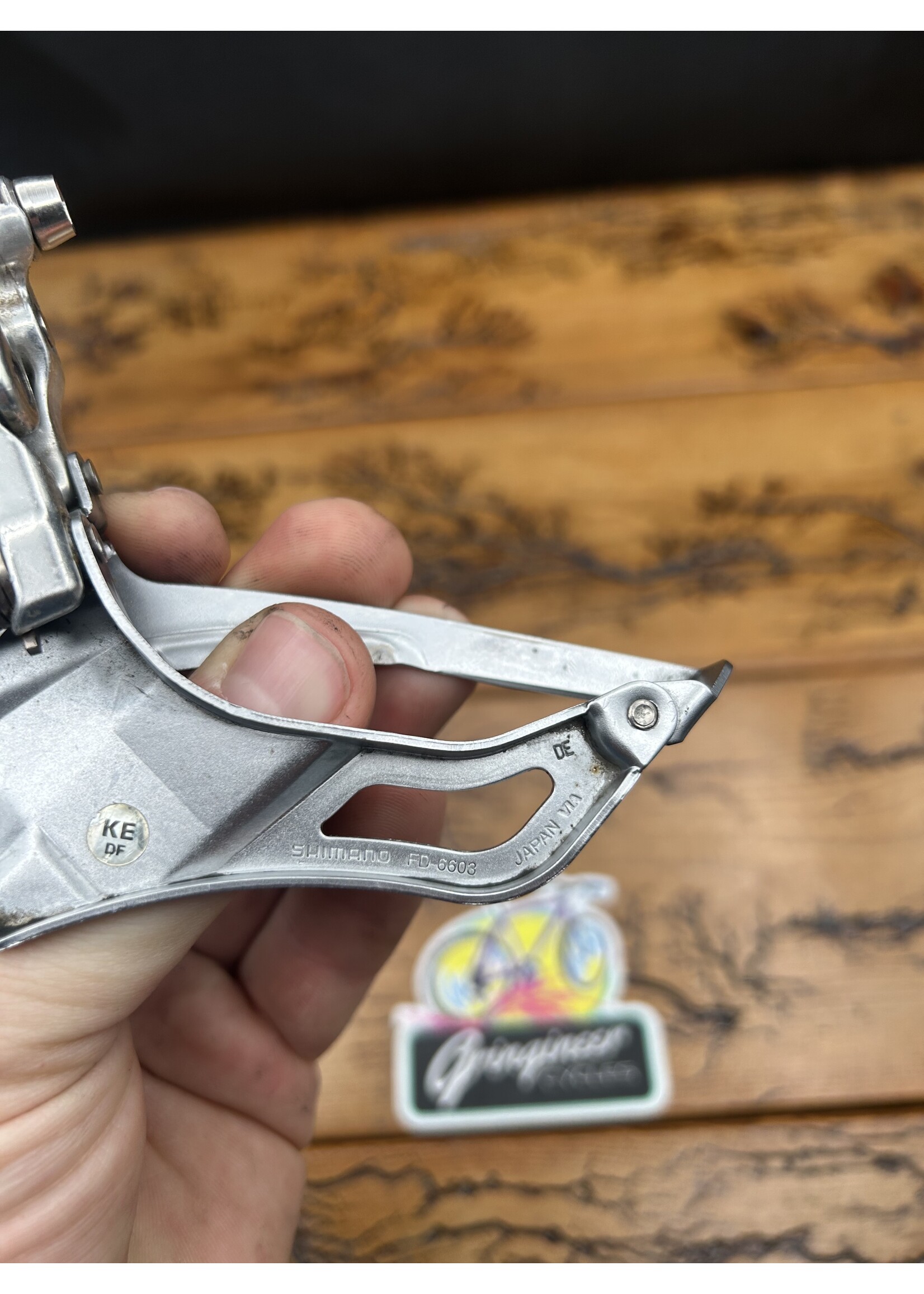 SHIMANO Shimano Ultegra FD-6603 Braze On Triple Front Derailleur