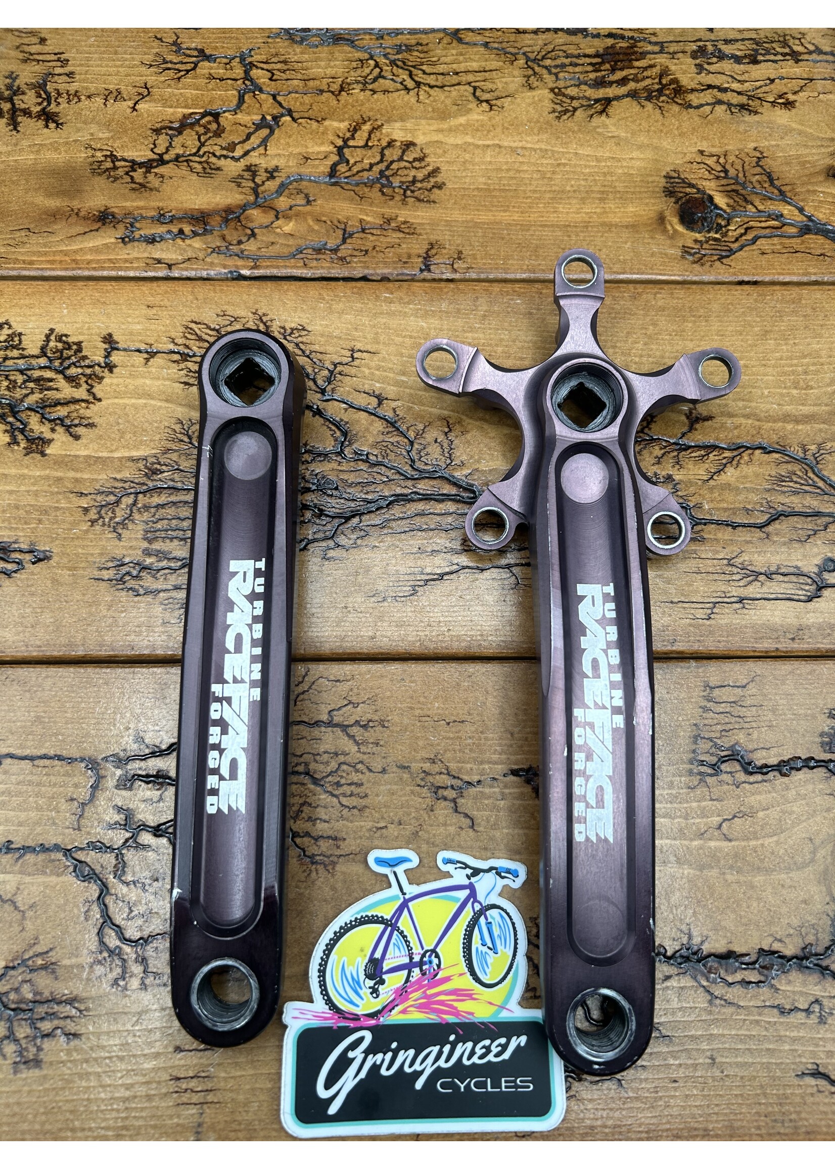 Raceface Raceface Forged Black ( Faded) 175mm Square Taper Crankarms