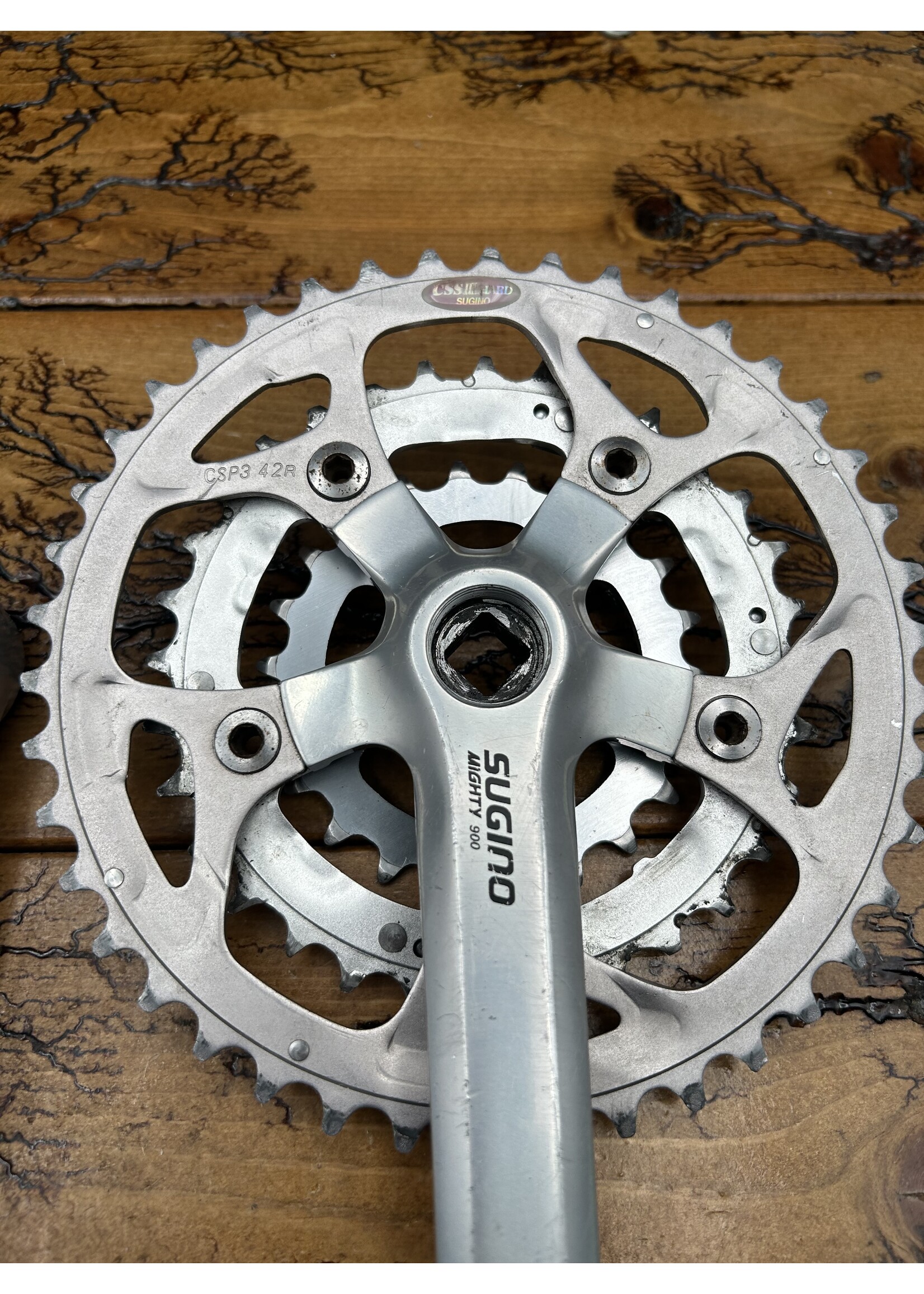 Sugino Sugino Mighty 900 42/32/22 175mm Crankset