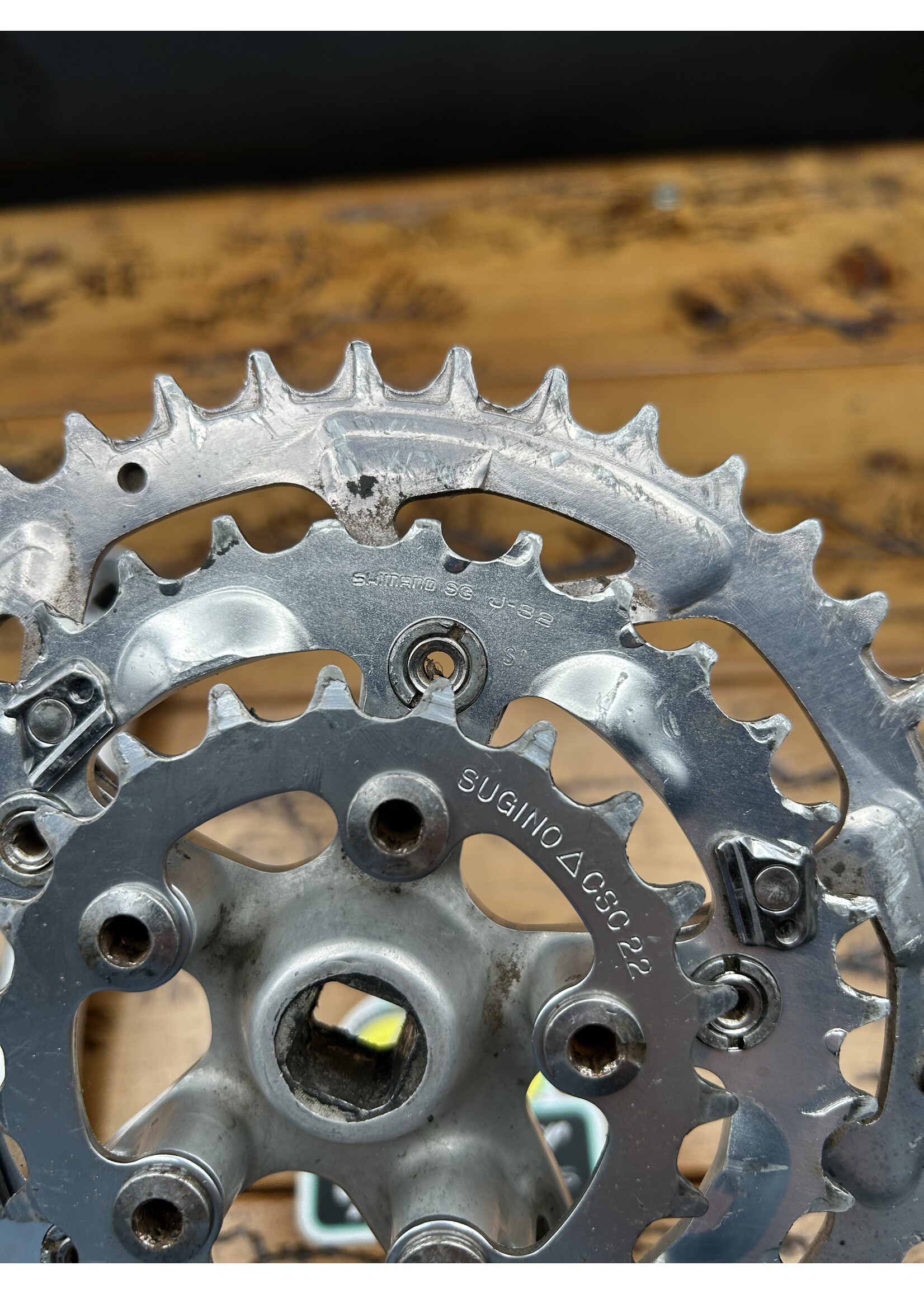 Sugino Sugino Mighty 900 42/32/22 175mm Crankset