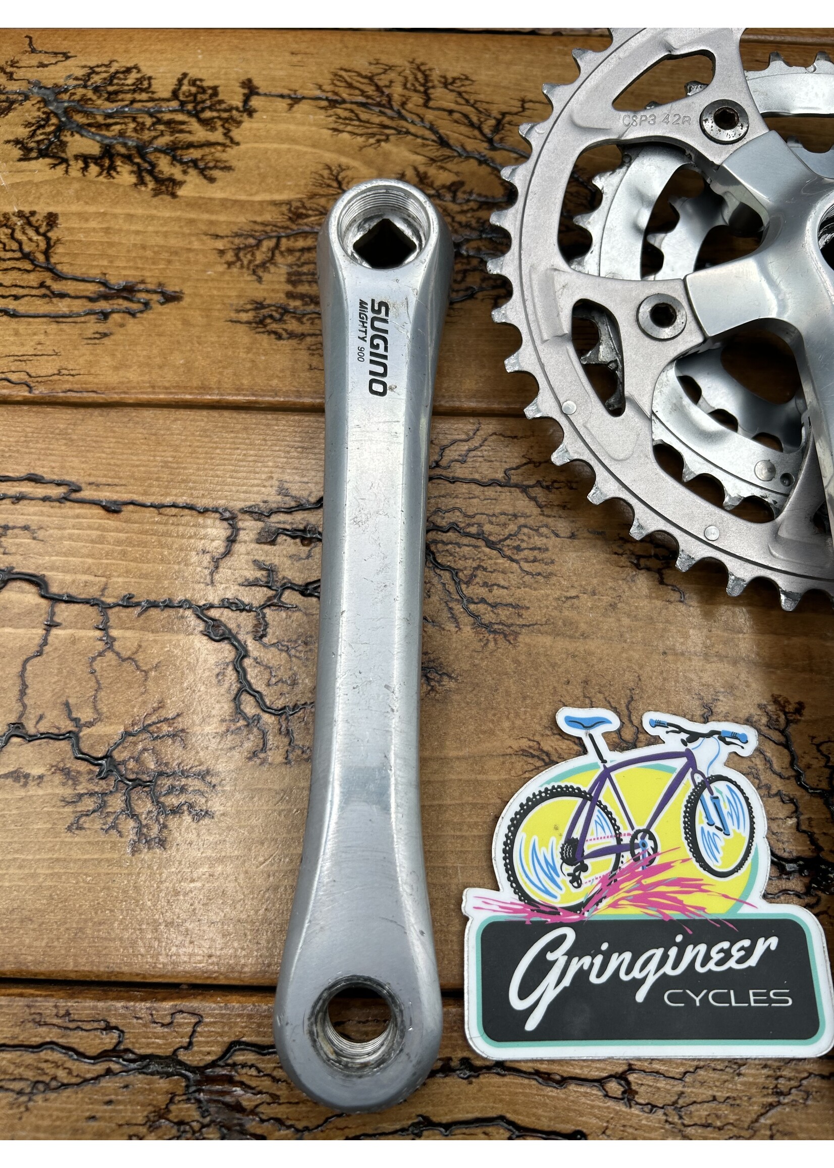 Sugino Sugino Mighty 900 42/32/22 175mm Crankset