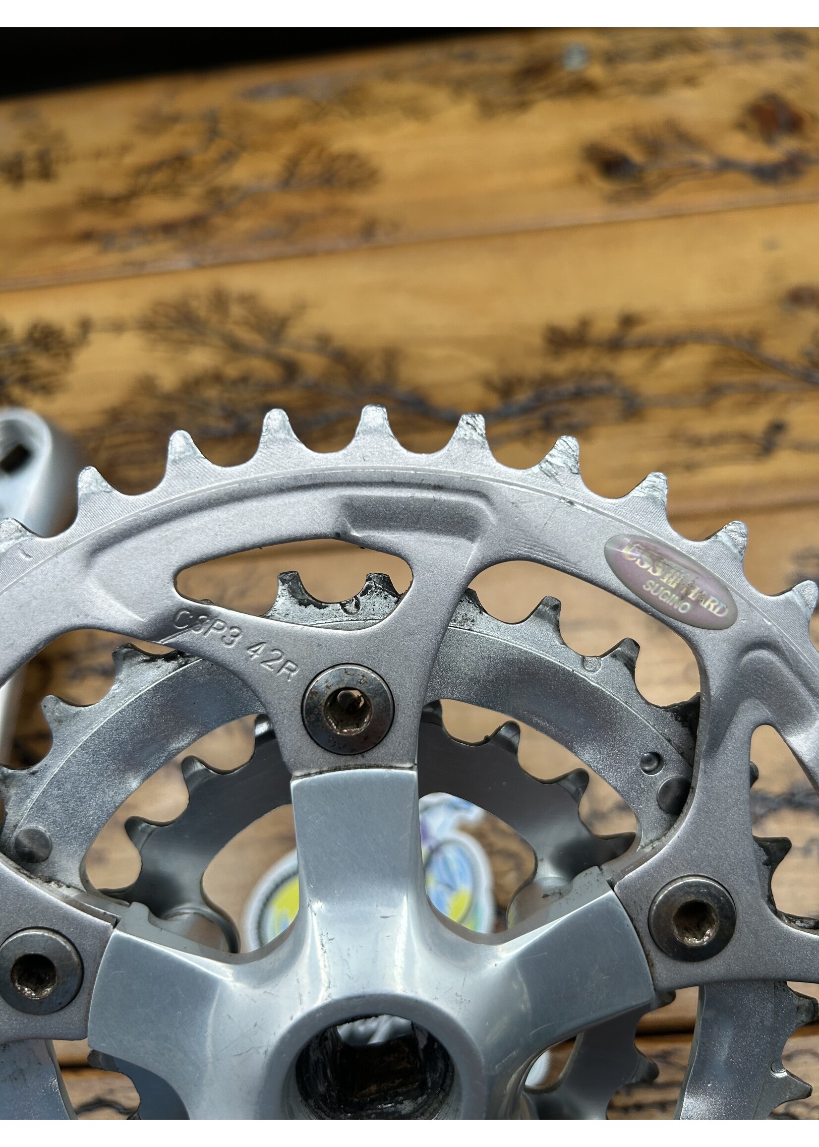 Sugino Sugino Mighty 900 42/32/22 175mm Crankset