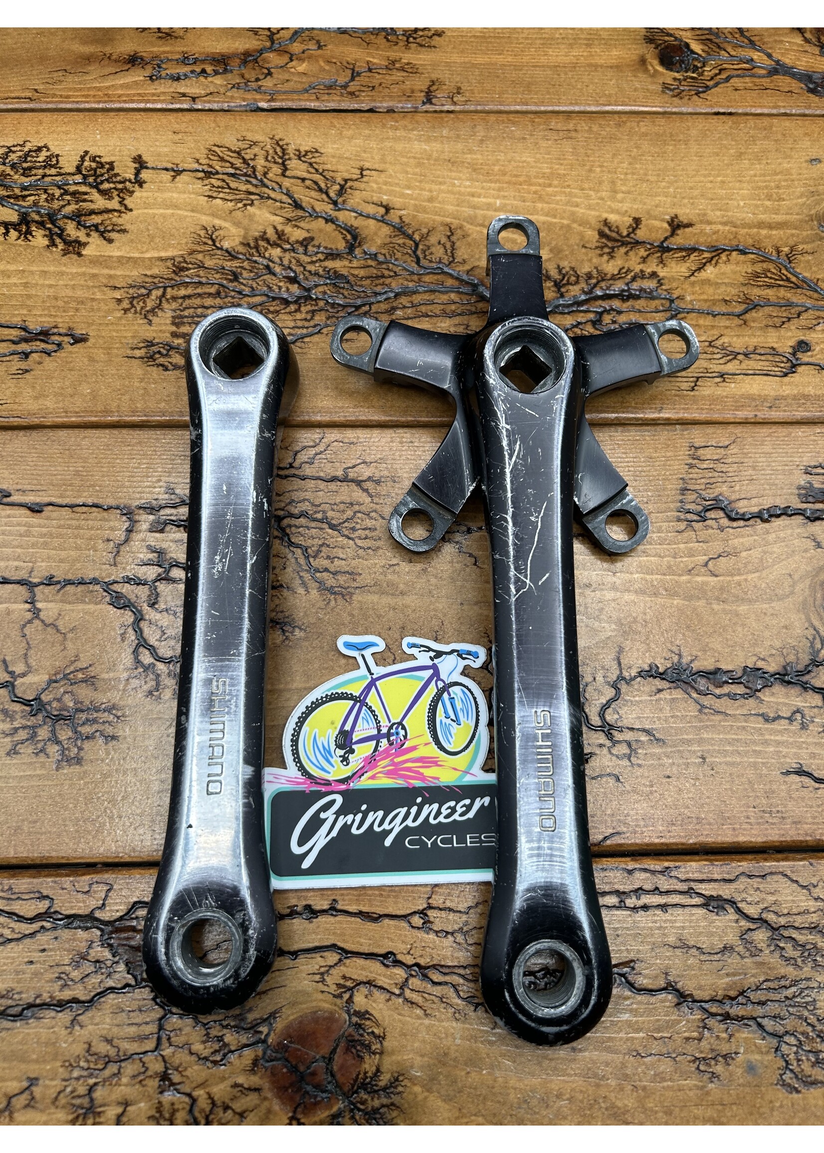 SHIMANO Shimano 600EX M700 FC-6206 Black 175mm Crankarms