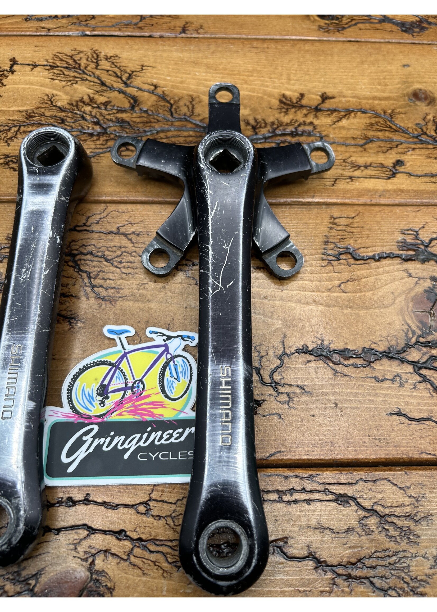 SHIMANO Shimano 600EX M700 FC-6206 Black 175mm Crankarms