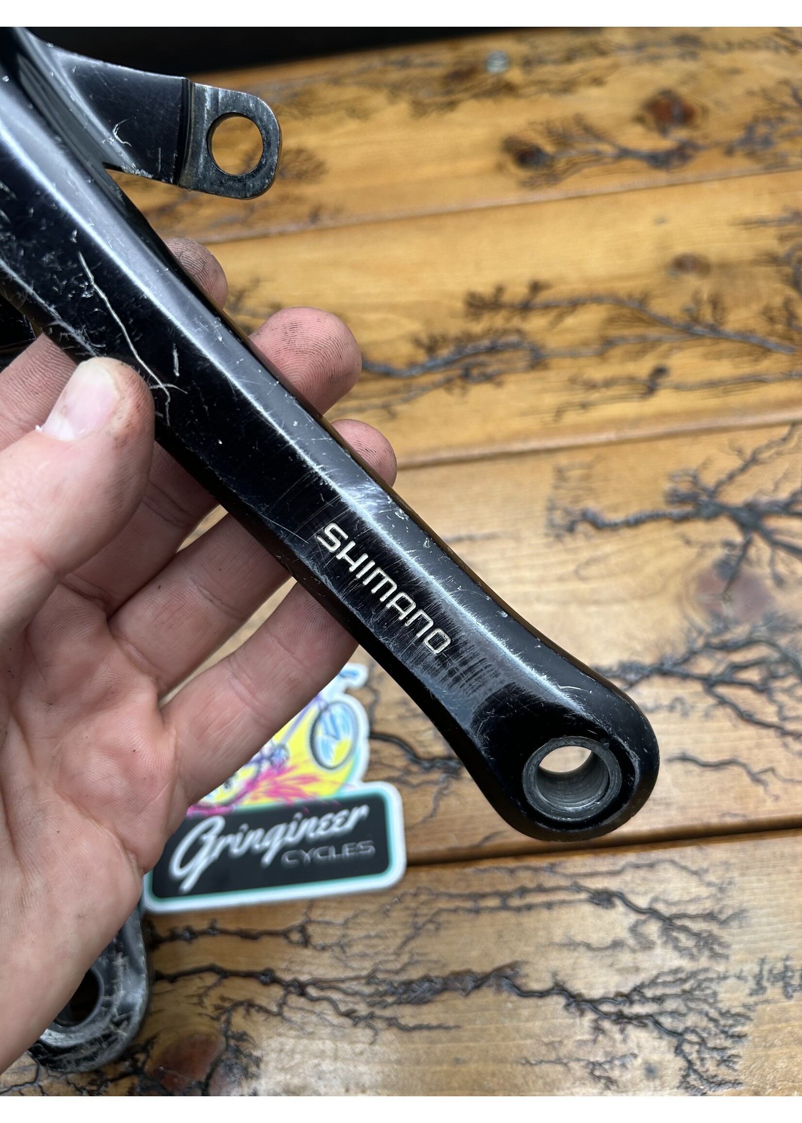 SHIMANO Shimano 600EX M700 FC-6206 Black 175mm Crankarms