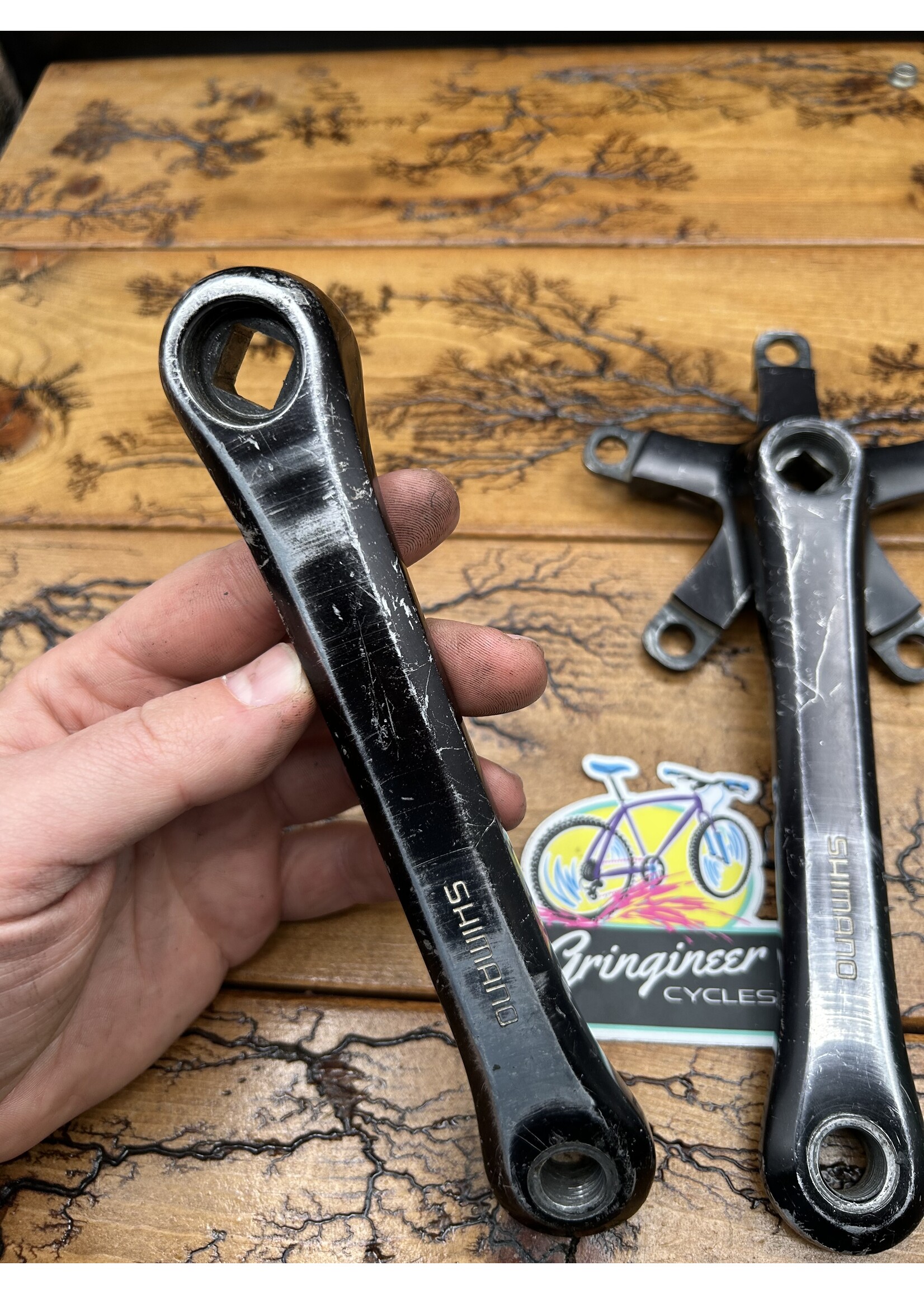 SHIMANO Shimano 600EX M700 FC-6206 Black 175mm Crankarms