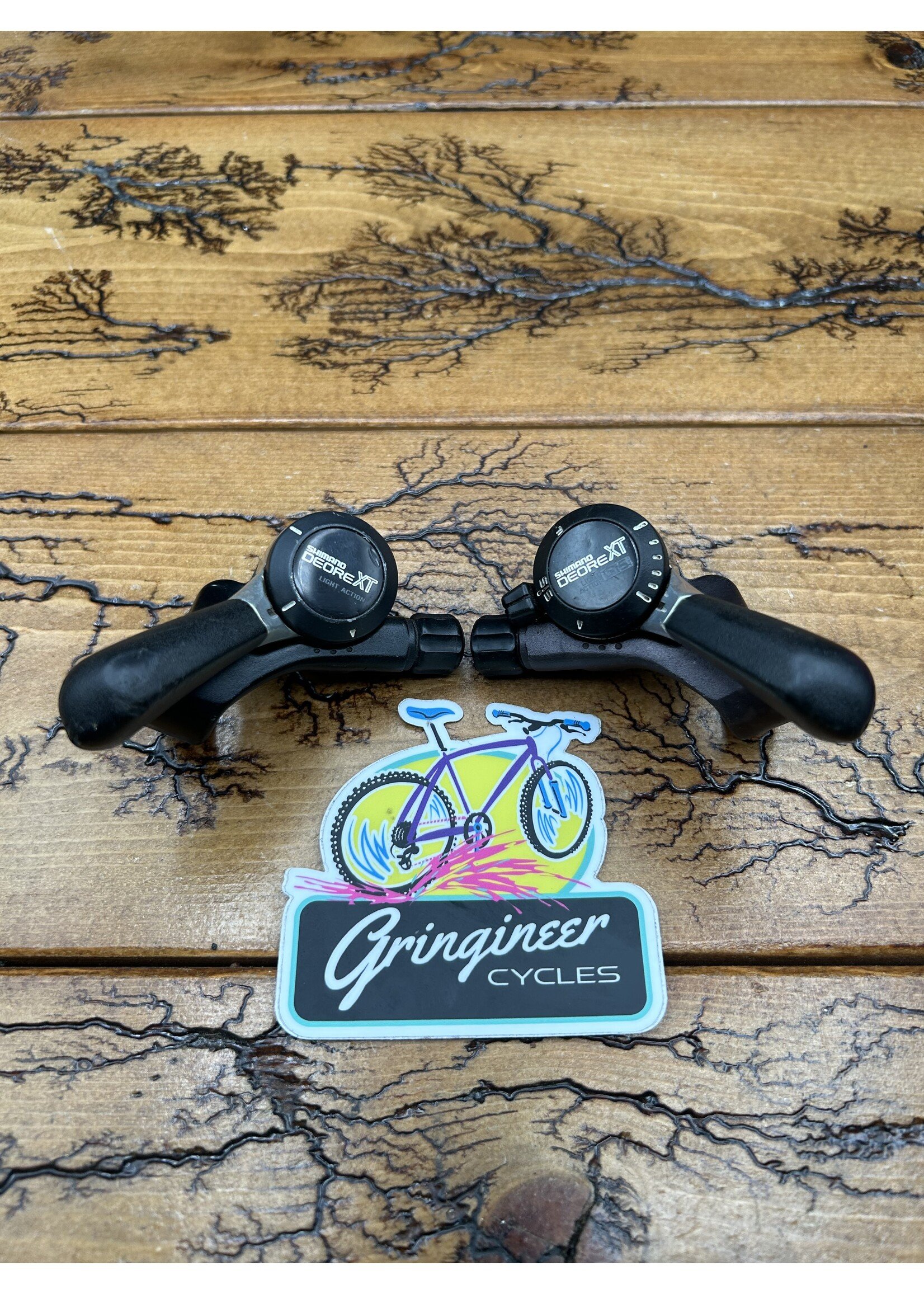 SHIMANO Shimano Deore XT SL-M730 3x6 Thumb Shifter Set