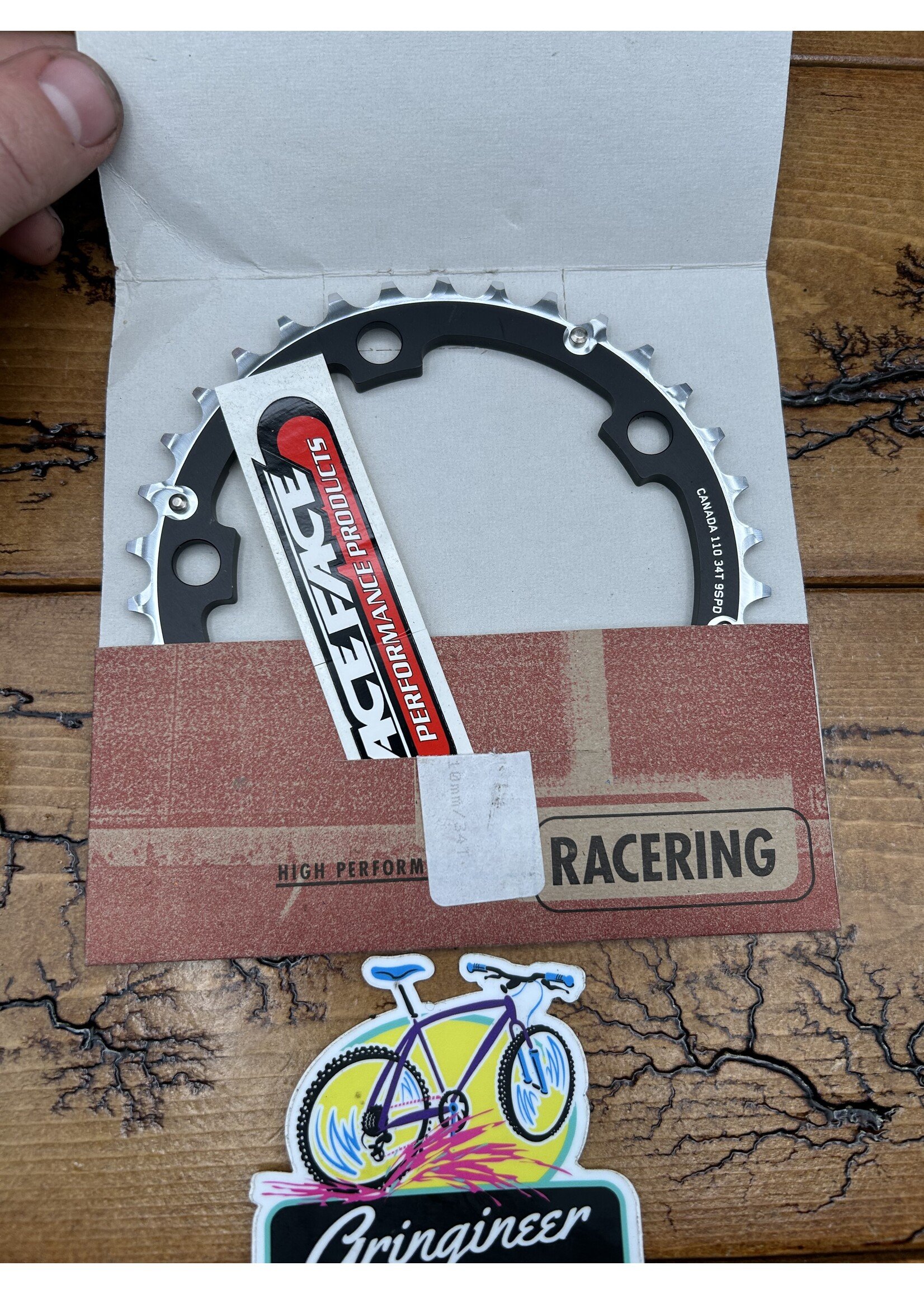 Raceface Raceface 34 Tooth 9 Speed 110 BCD Chainring NOS