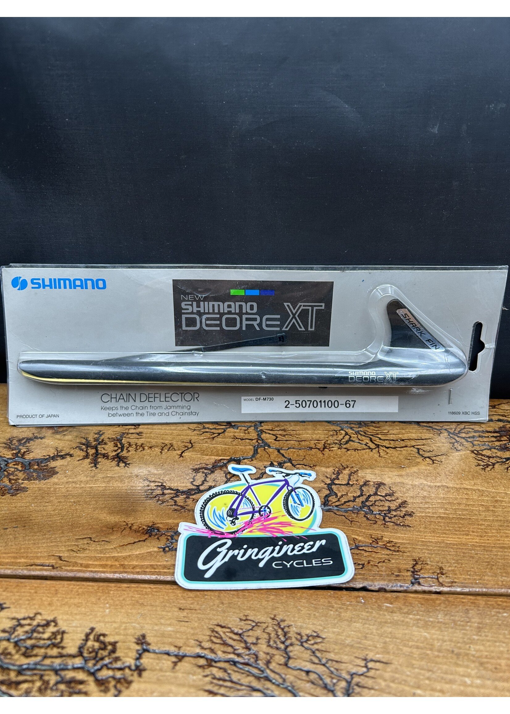 SHIMANO Shimano Deore XT Shark Fin Chain Stay Protector NOS
