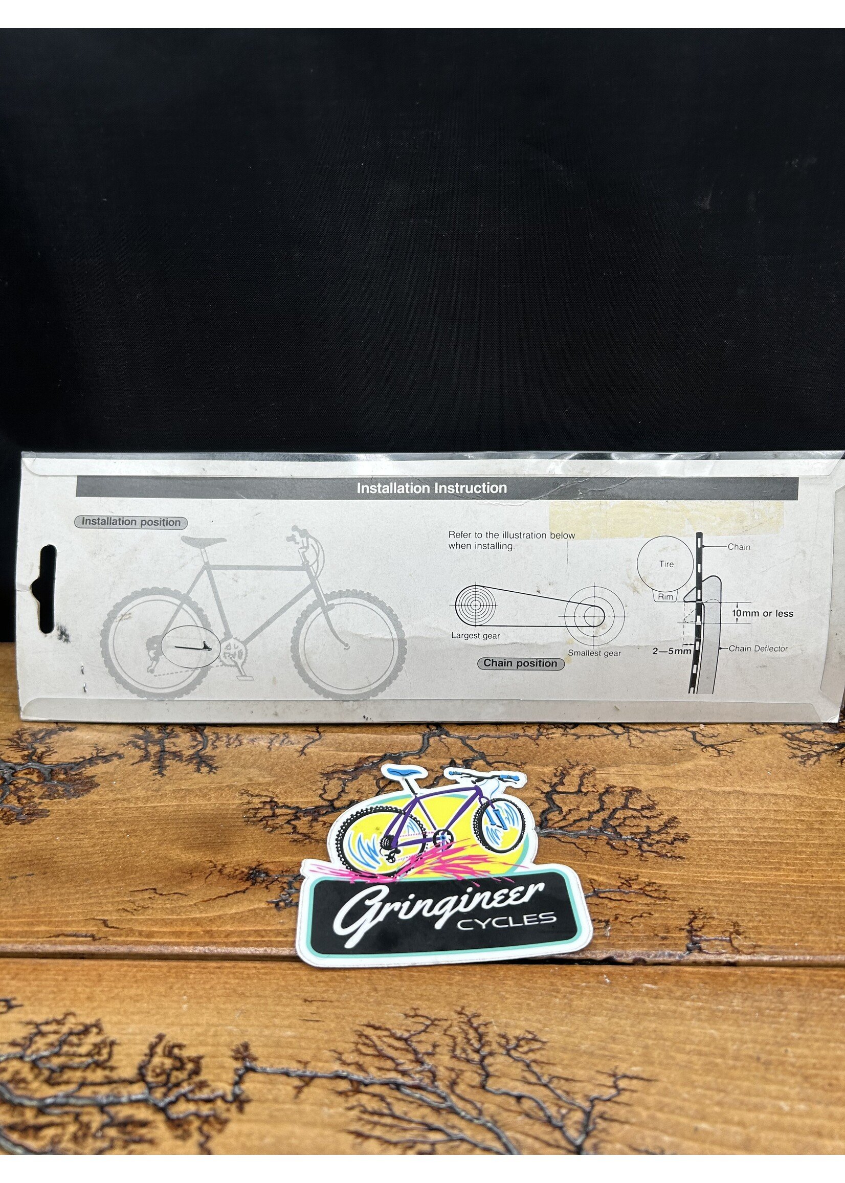 SHIMANO Shimano Deore XT Shark Fin Chain Stay Protector NOS