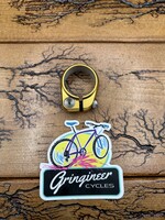 Salsa Salsa 32.0mm Gold Lip Lock Seatpost Clamp