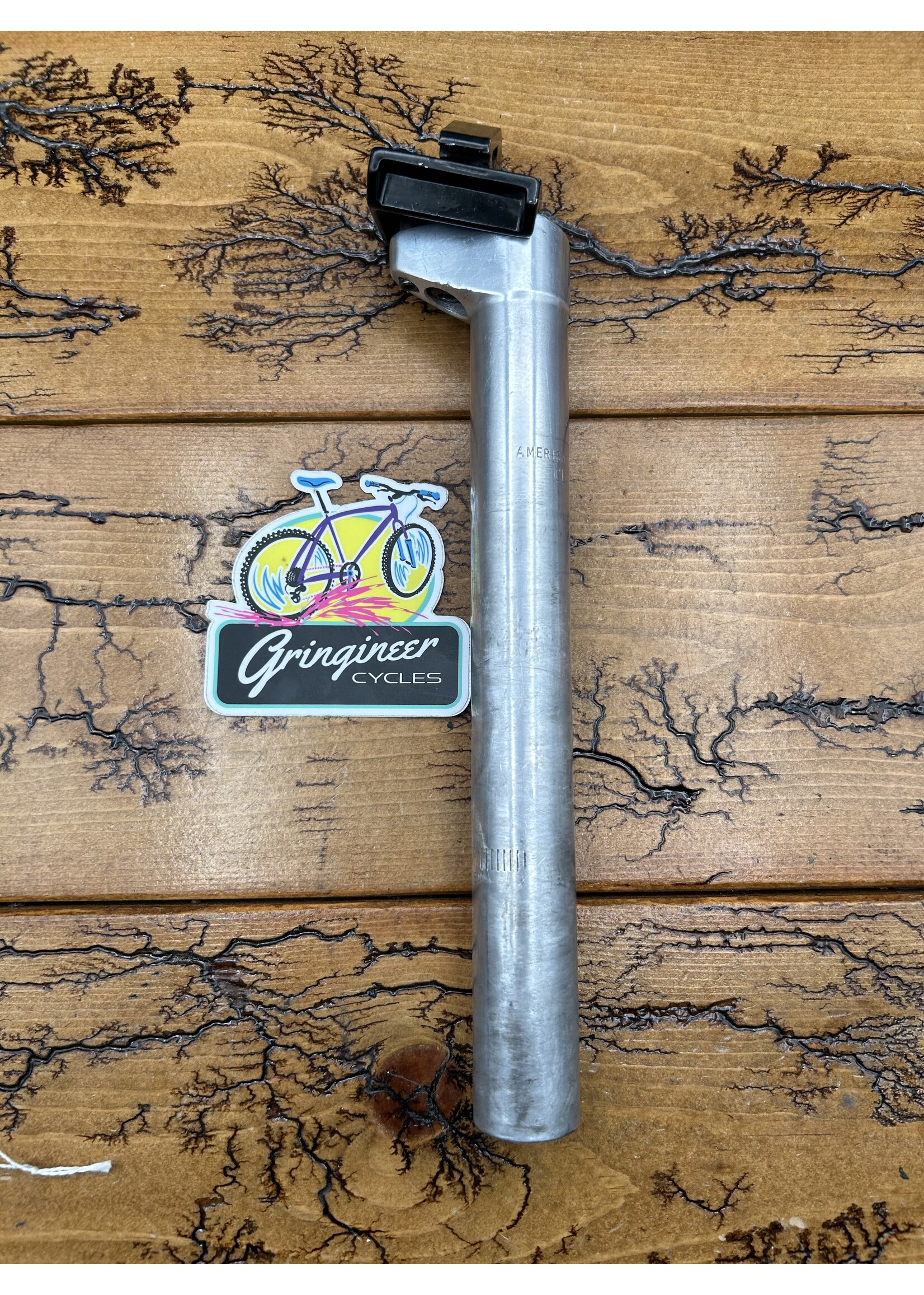 American Classic American Classic 27.2mm Silver 250mm Seatpost