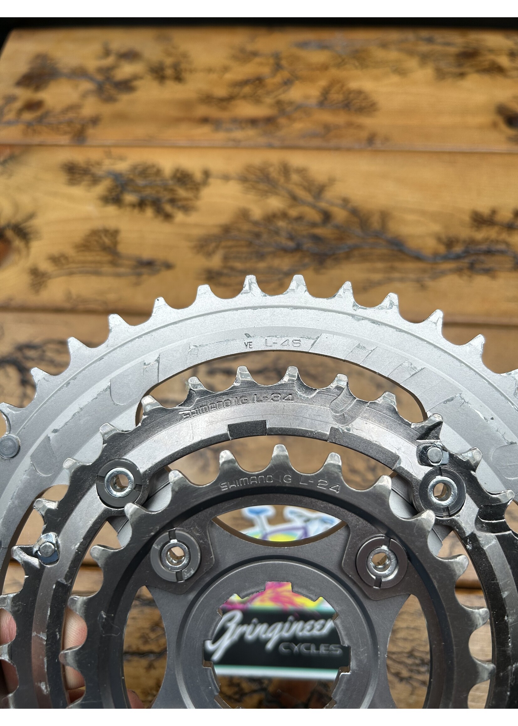 SHIMANO Shimano XTR M952/M950 46/34/24 Tooth Direct Mount Chainrings