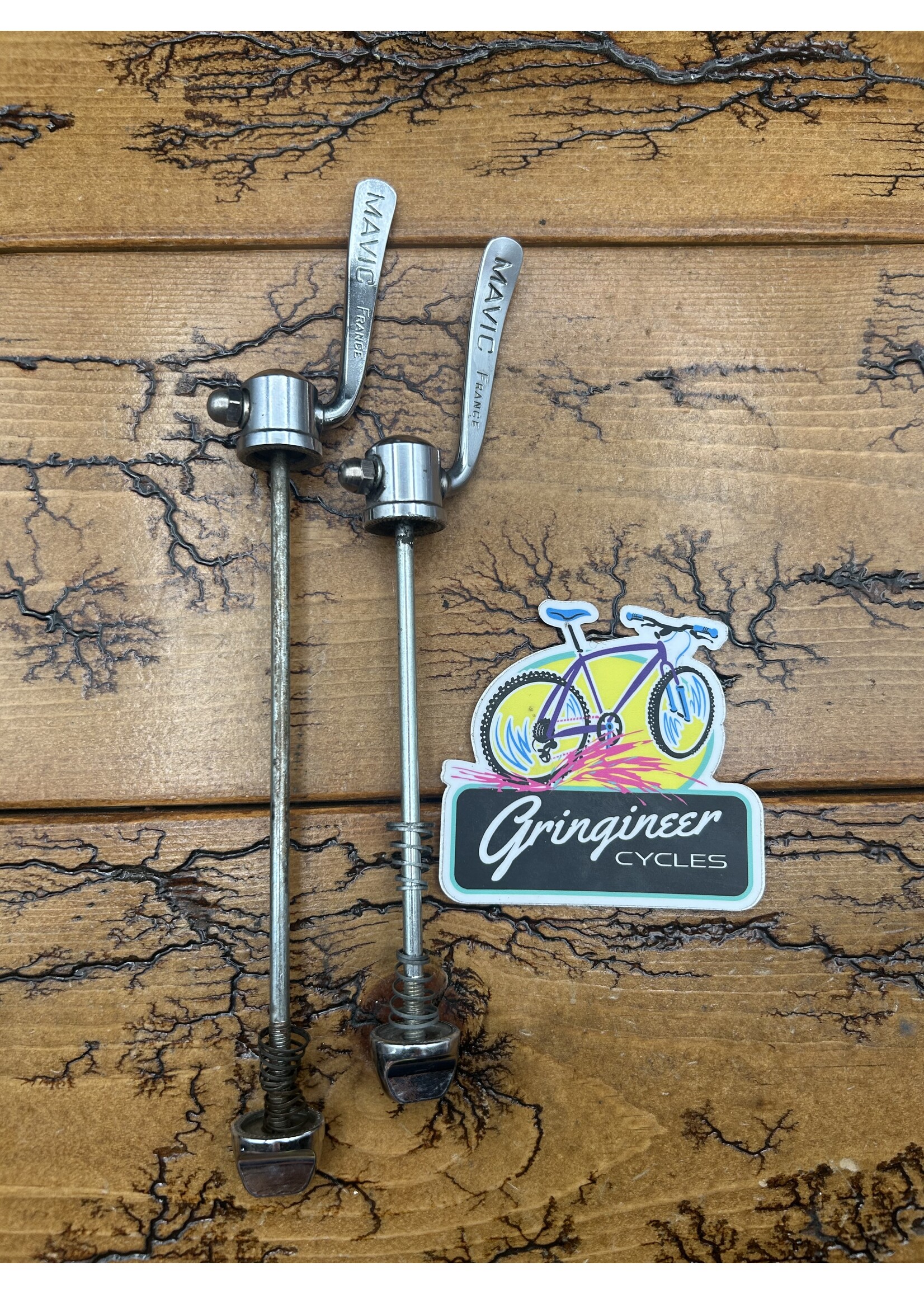 Mavic Mavic Silver Quick Release Skewer Set