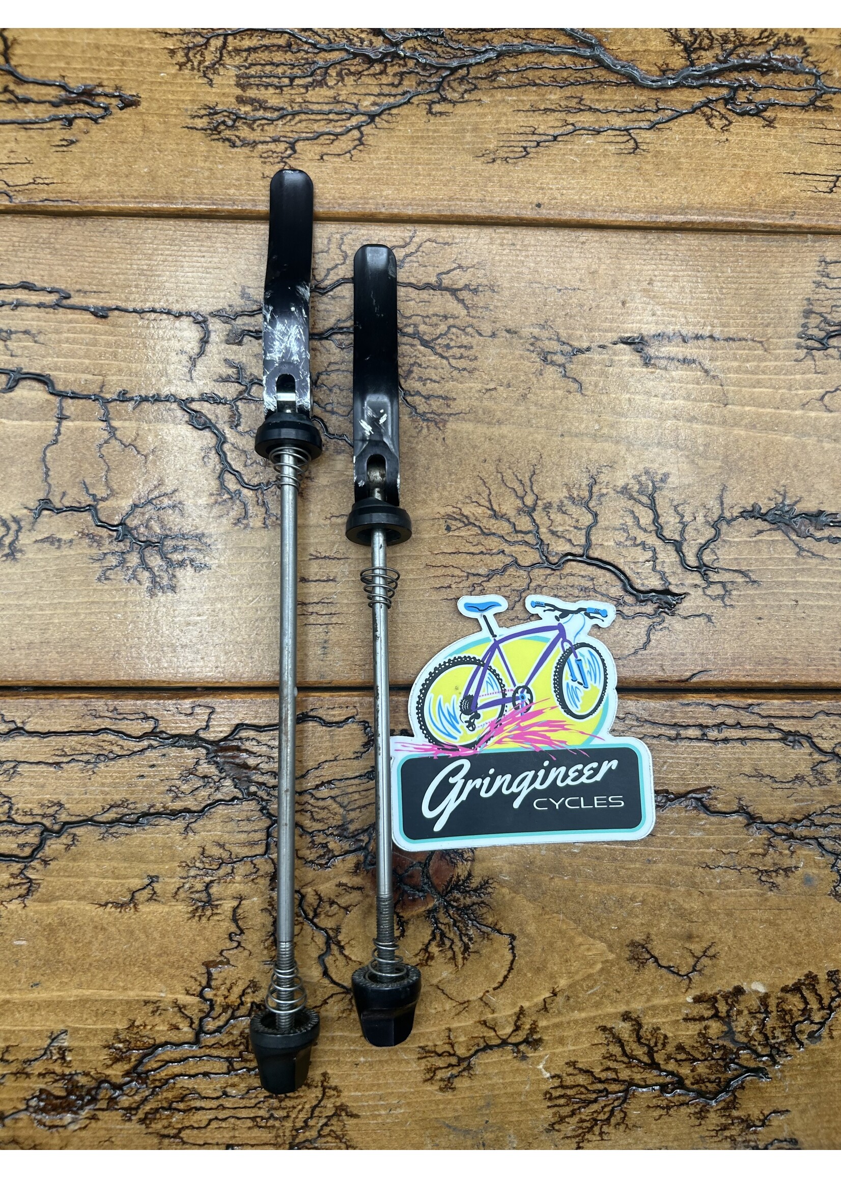 Salsa Black No Logo Quick Release Skewer Set