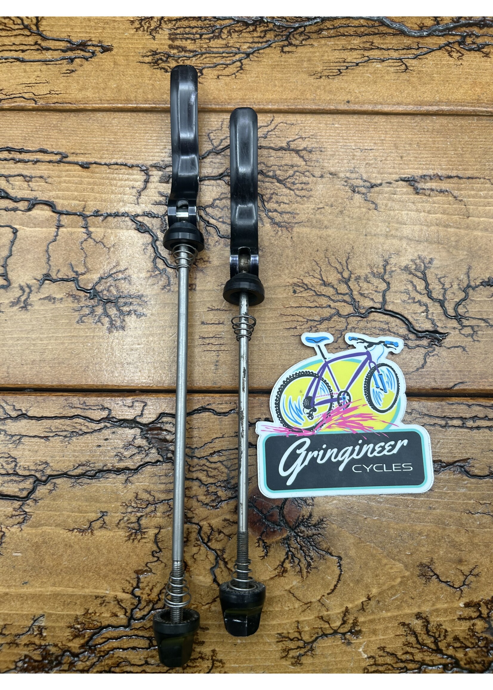 Salsa Black No Logo Quick Release Skewer Set